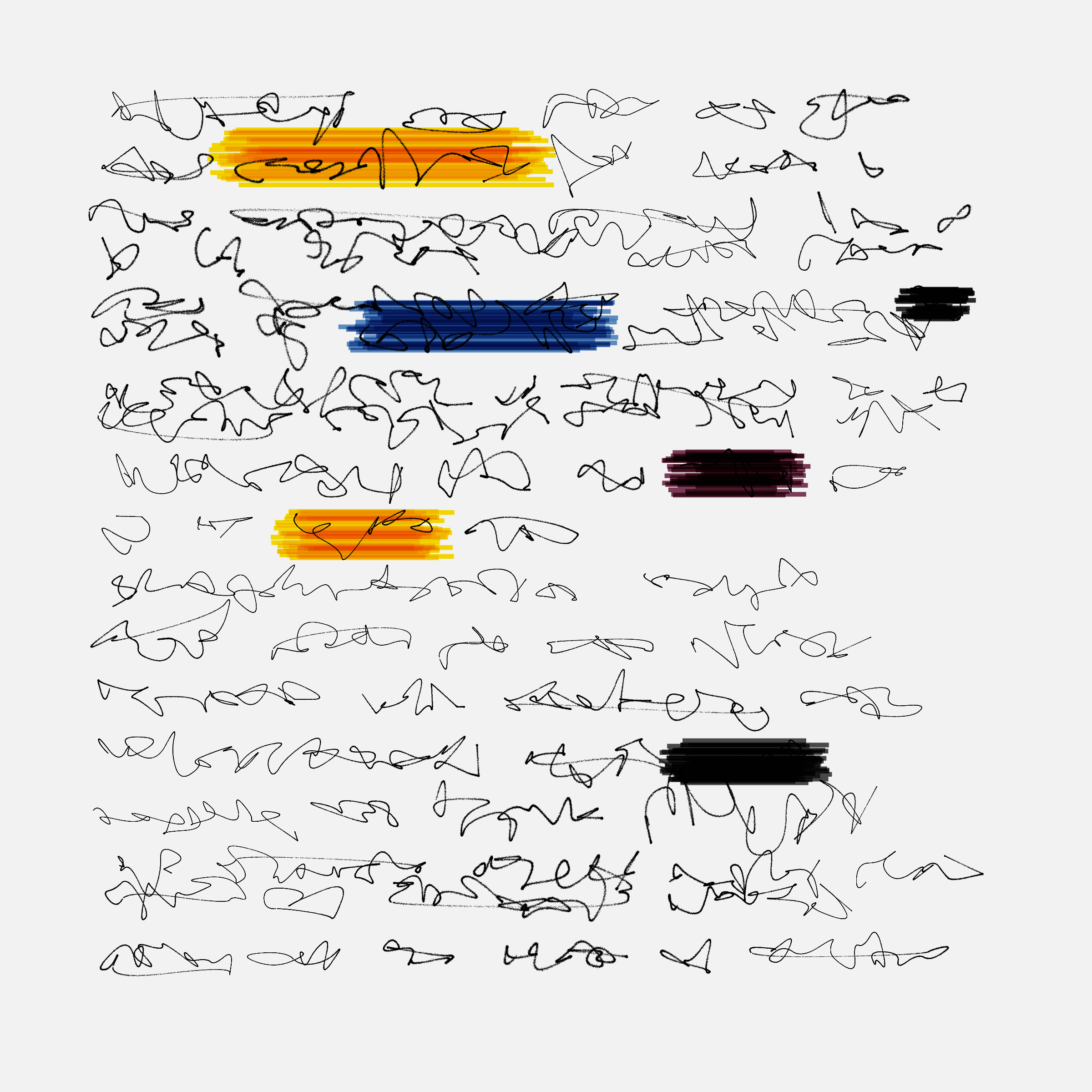 Art Blocks - Art Blocks v2 - Letters to My Future Self #490 - NFT # 174000490