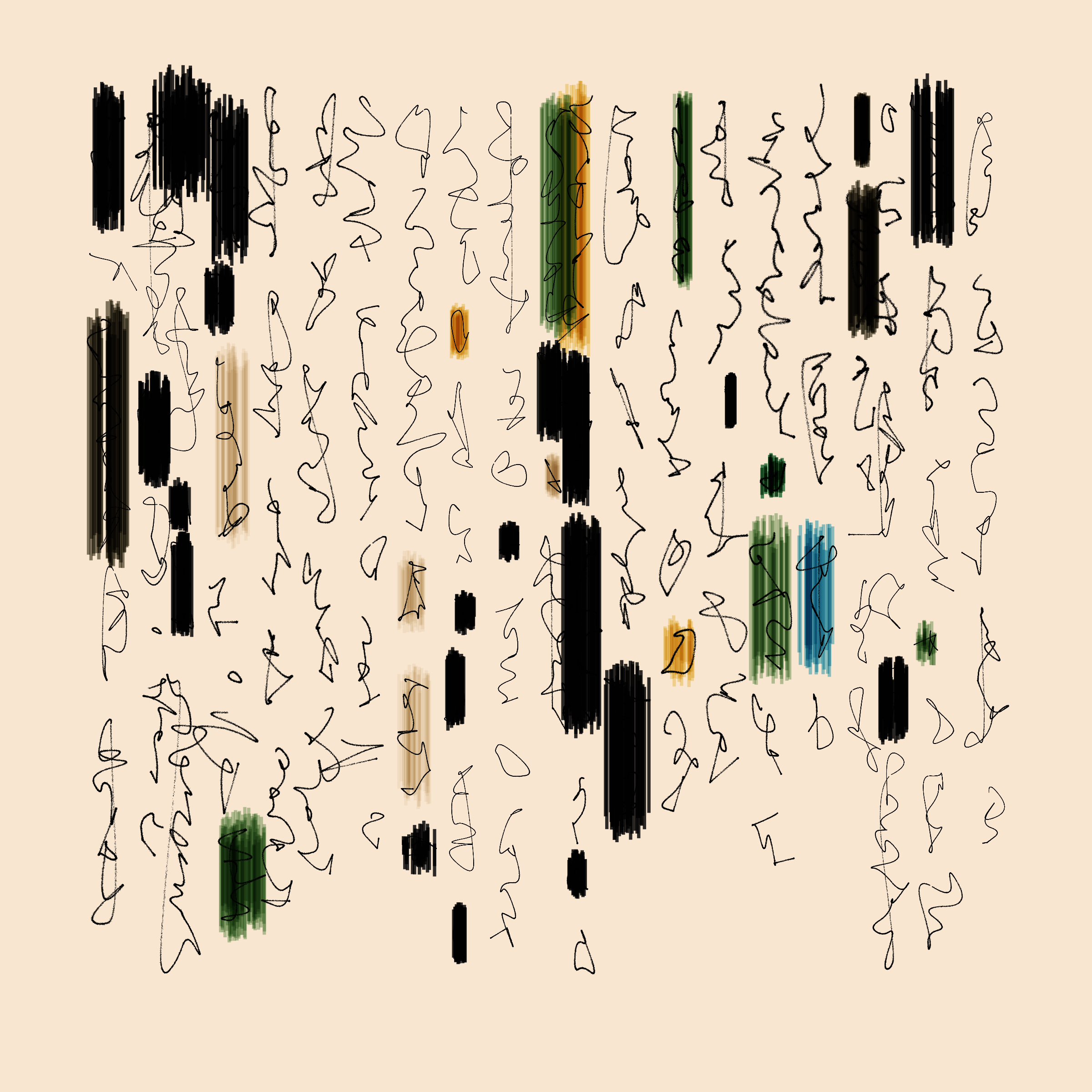 Art Blocks - Art Blocks v2 - Letters to My Future Self #494 - NFT # 174000494