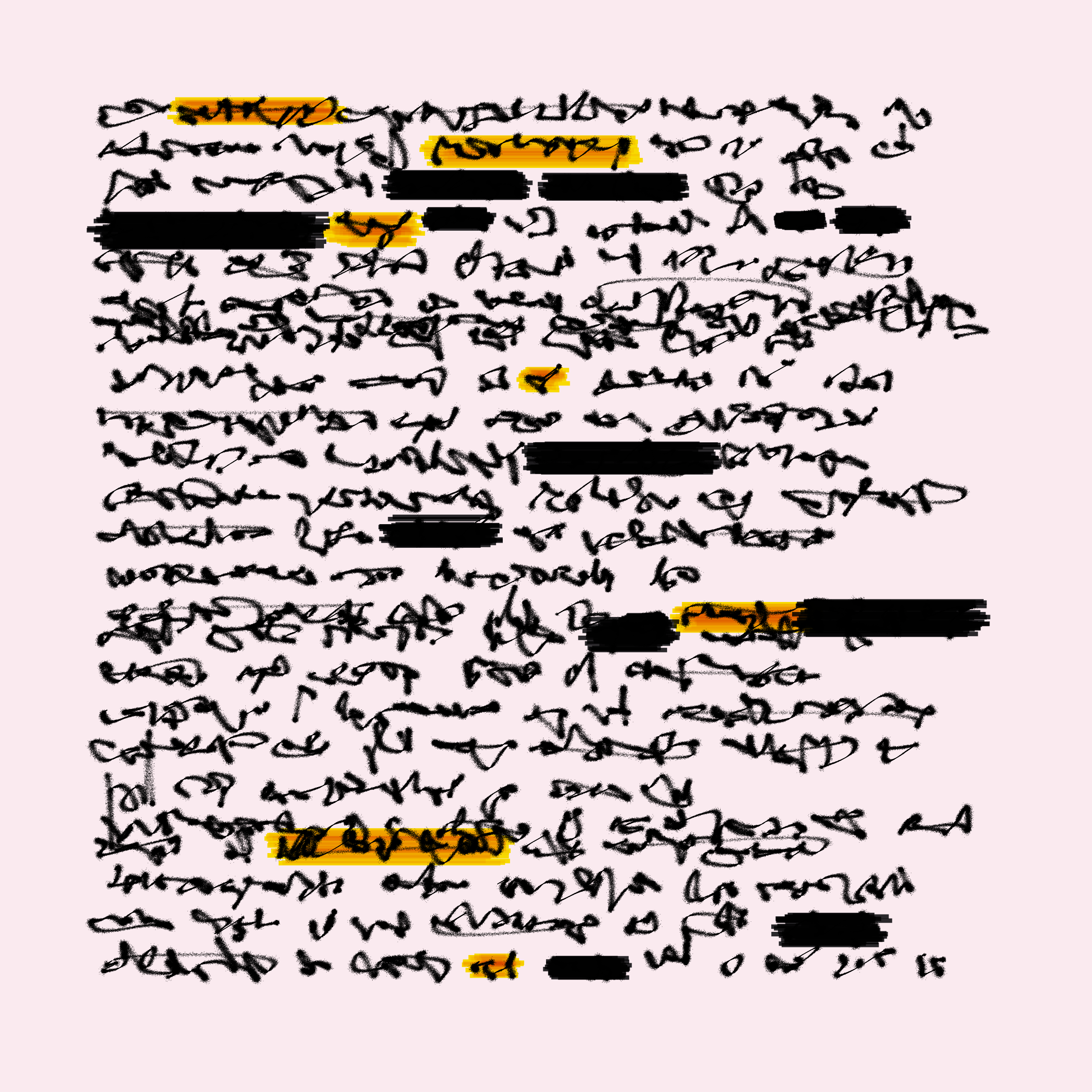 Art Blocks - Art Blocks v2 - Letters to My Future Self #513 - NFT # 174000513