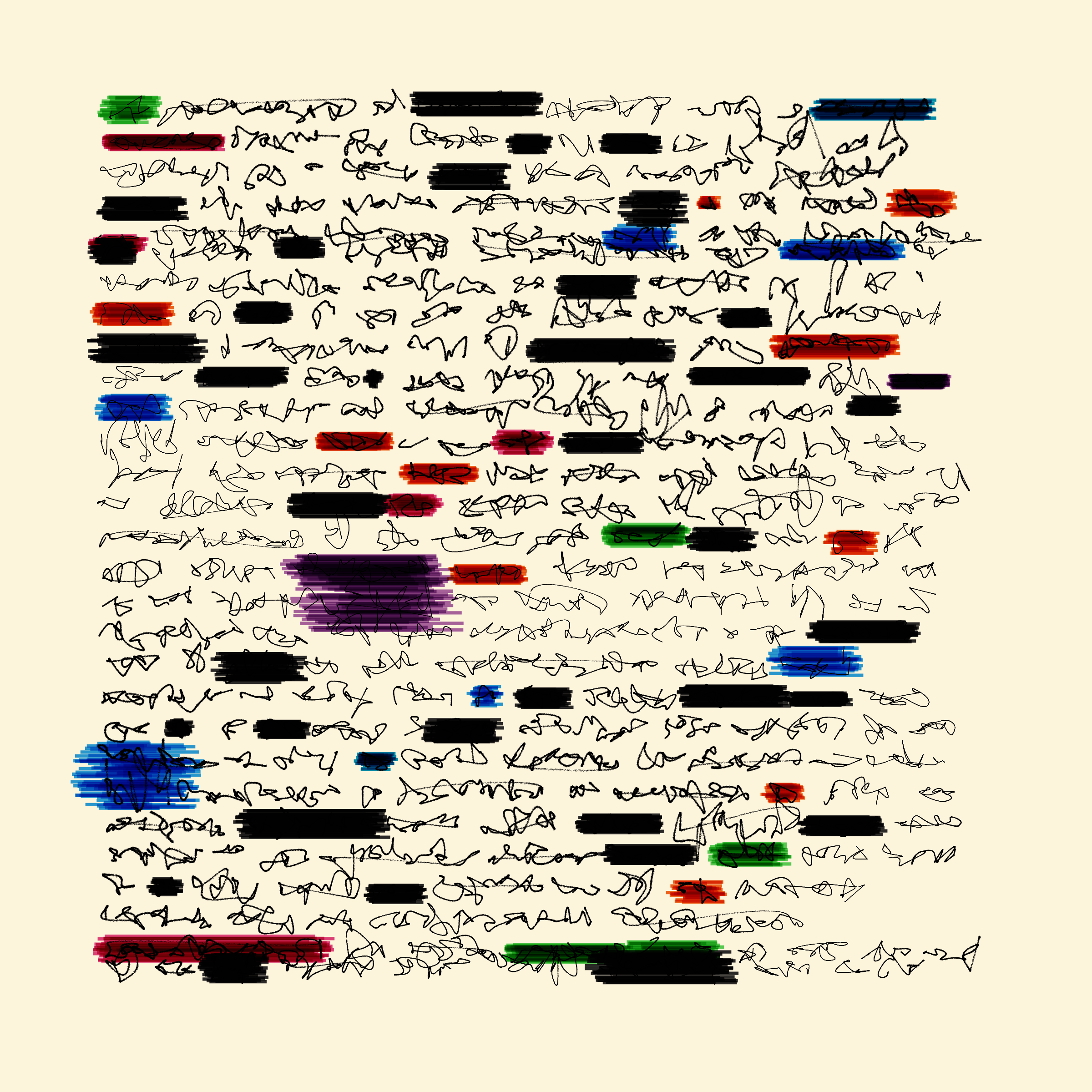 Art Blocks - Art Blocks v2 - Letters to My Future Self #524 - NFT # 174000524