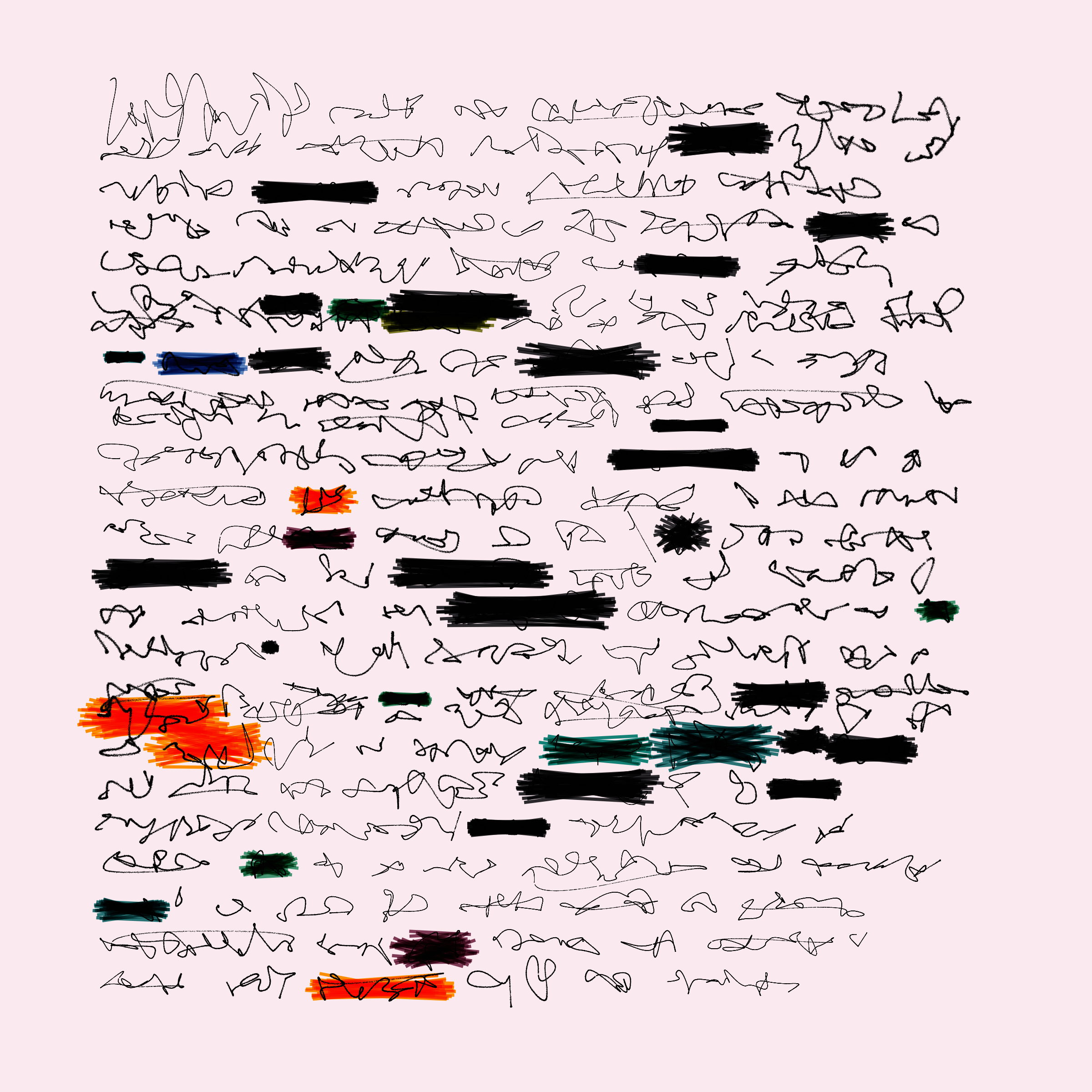 Art Blocks - Art Blocks v2 - Letters to My Future Self #528 - NFT # 174000528