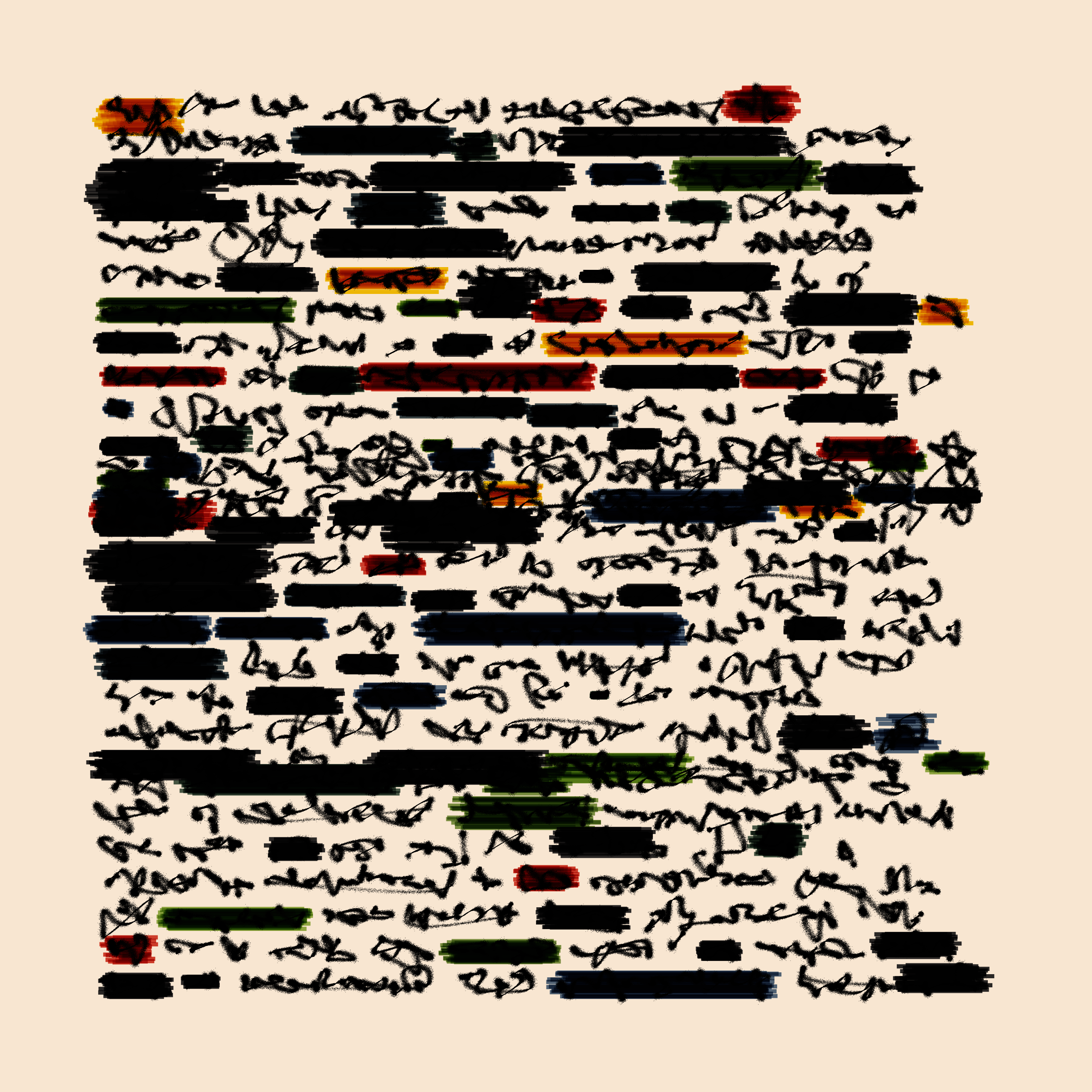 Art Blocks - Art Blocks v2 - Letters to My Future Self #537 - NFT # 174000537