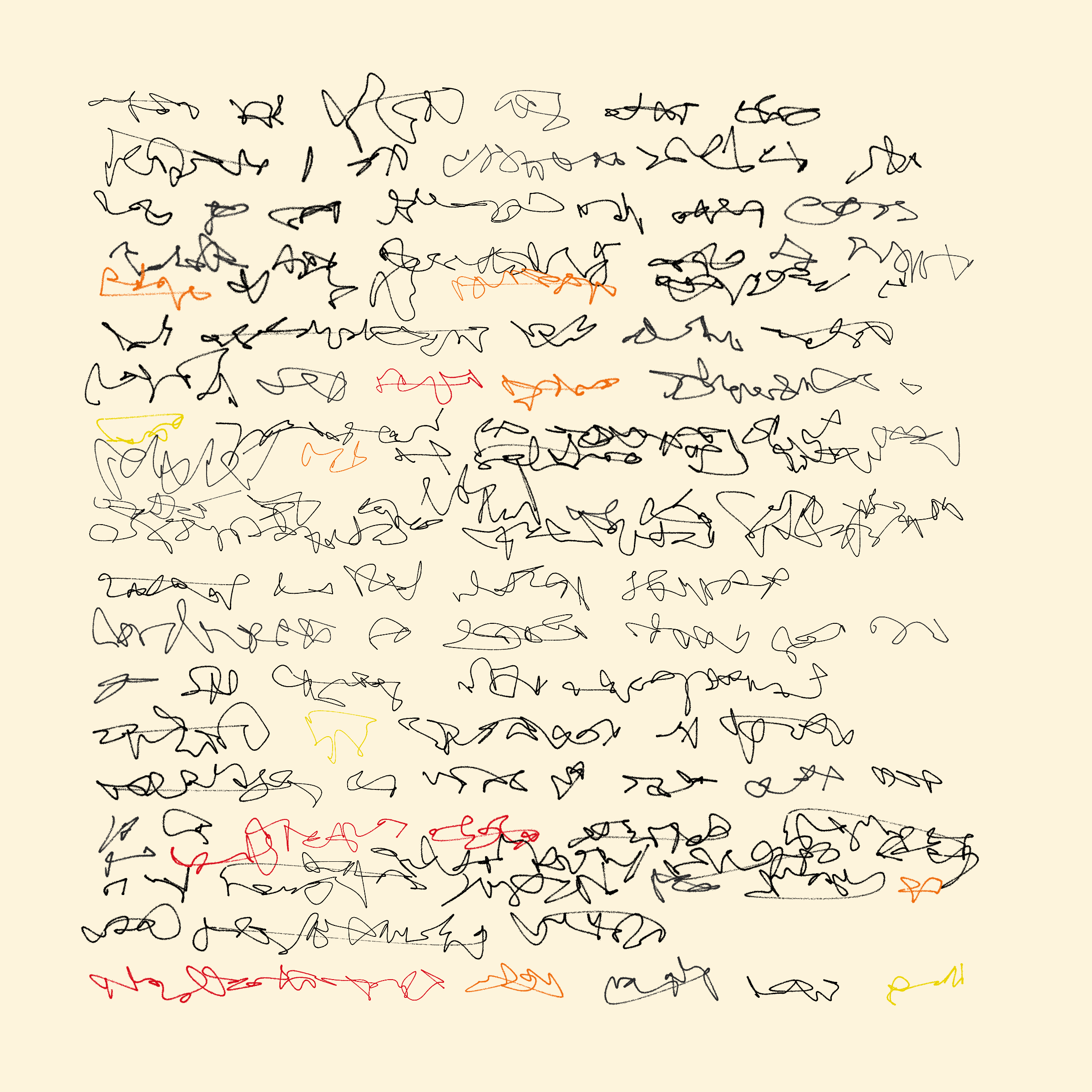 Art Blocks - Art Blocks v2 - Letters to My Future Self #562 - NFT # 174000562