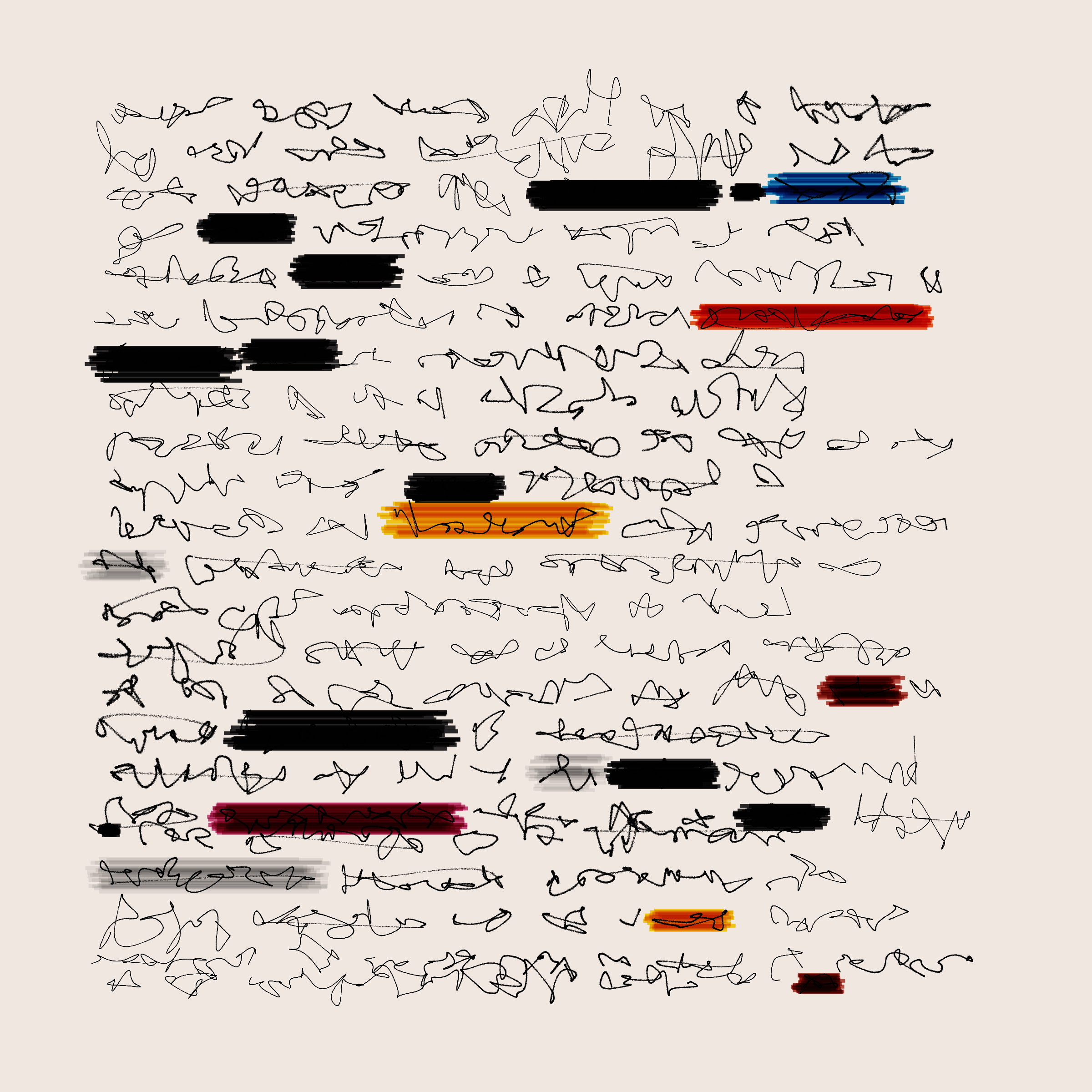 Art Blocks - Art Blocks v2 - Letters to My Future Self #594 - NFT # 174000594