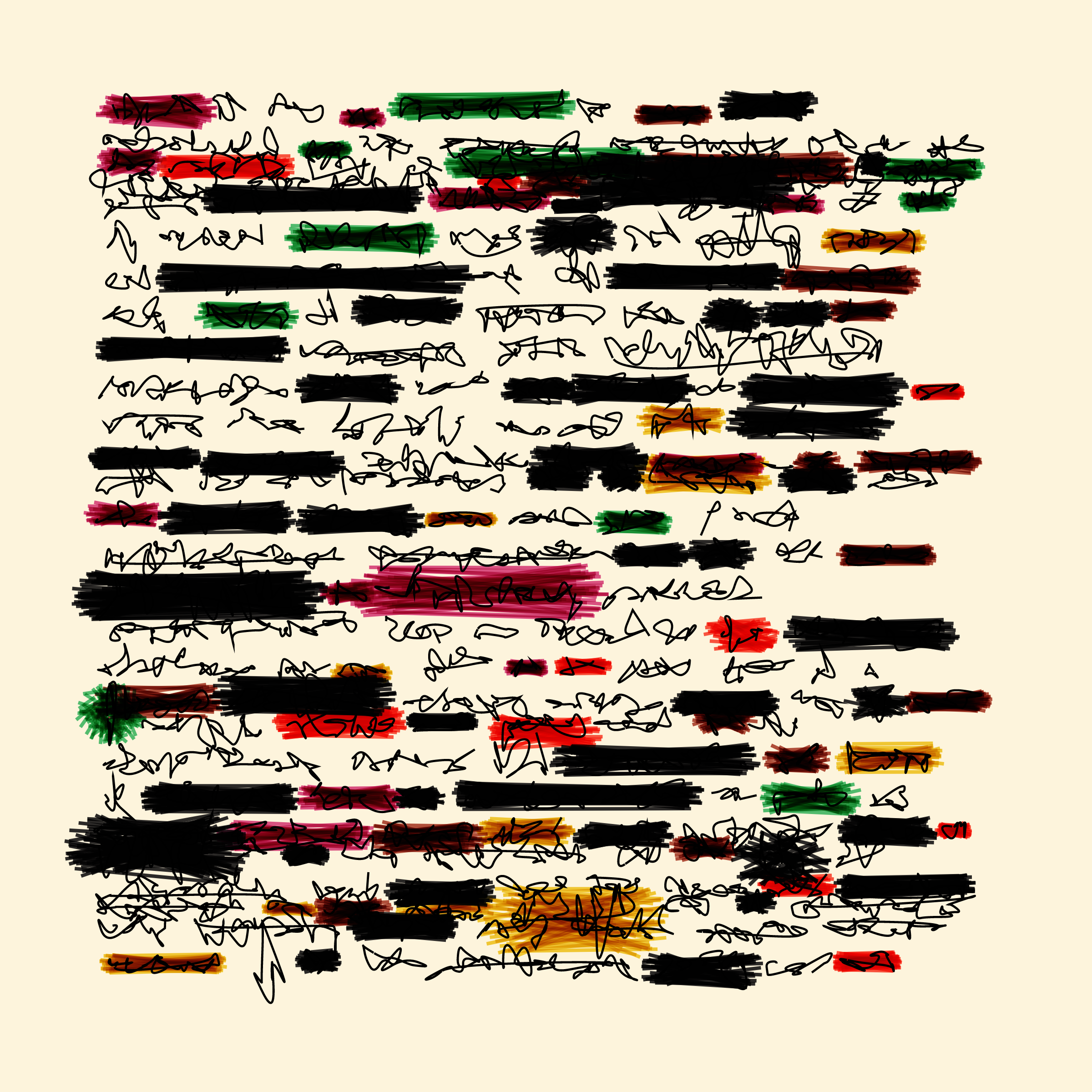 Art Blocks - Art Blocks v2 - Letters to My Future Self #595 - NFT # 174000595