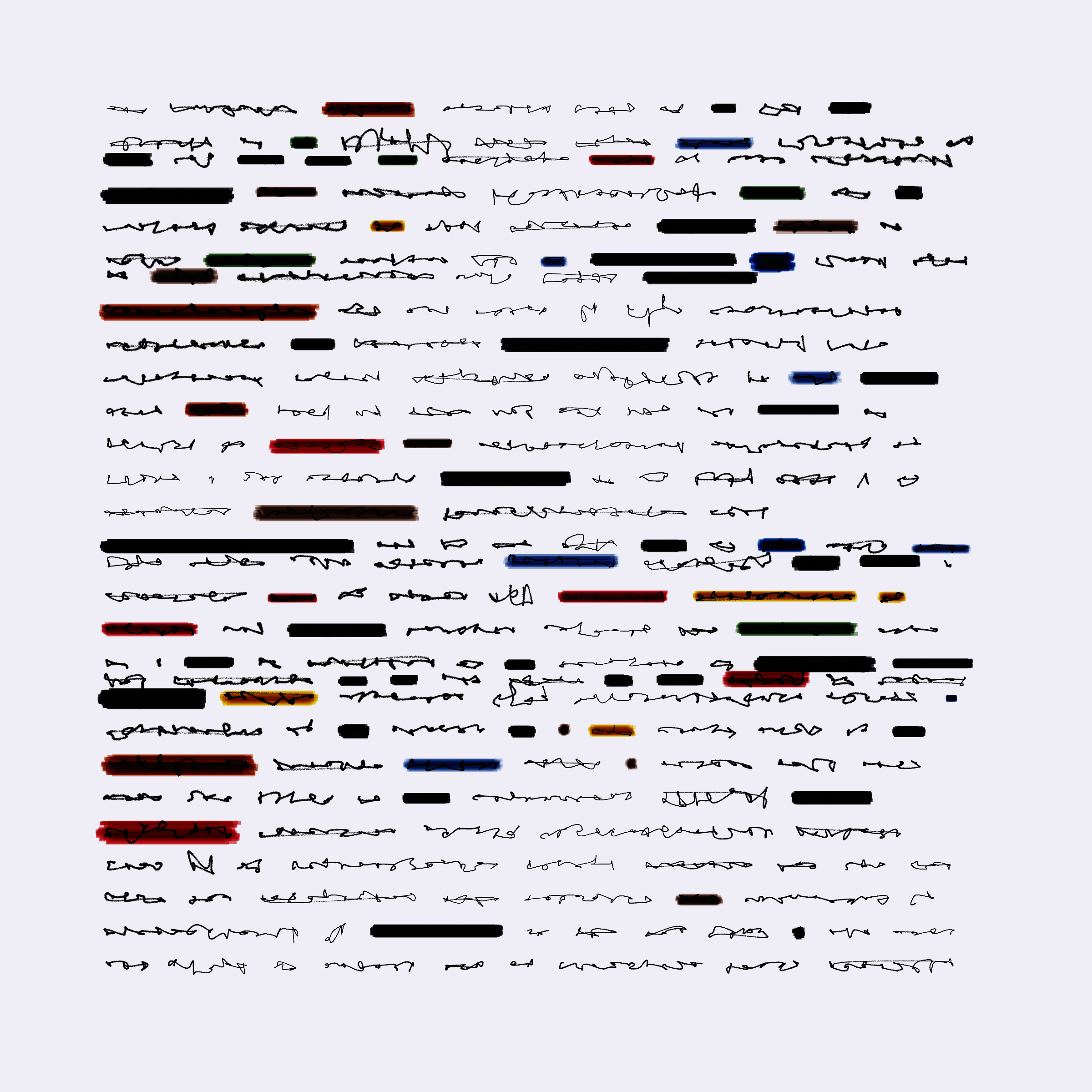 Art Blocks - Art Blocks v2 - Letters to My Future Self #597 - NFT # 174000597