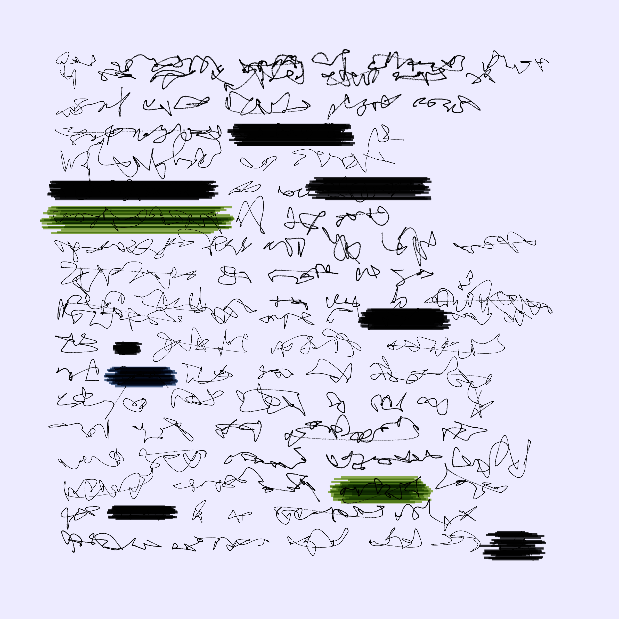 Art Blocks - Art Blocks v2 - Letters to My Future Self #601 - NFT # 174000601