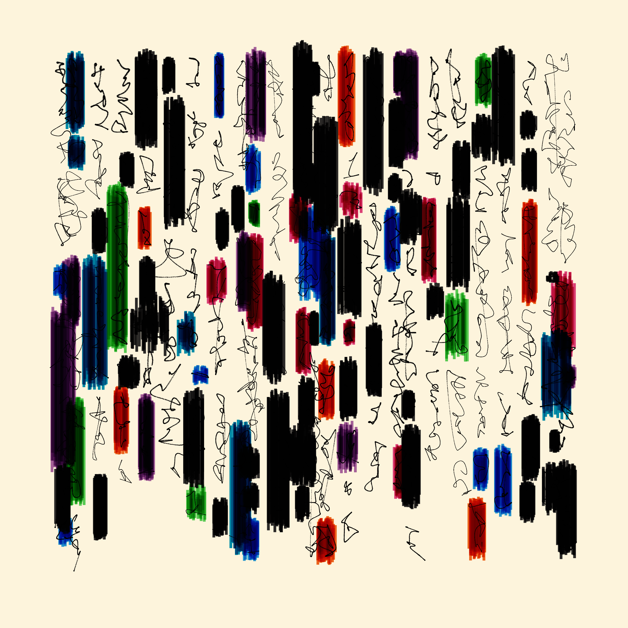 Art Blocks - Art Blocks v2 - Letters to My Future Self #606 - NFT # 174000606