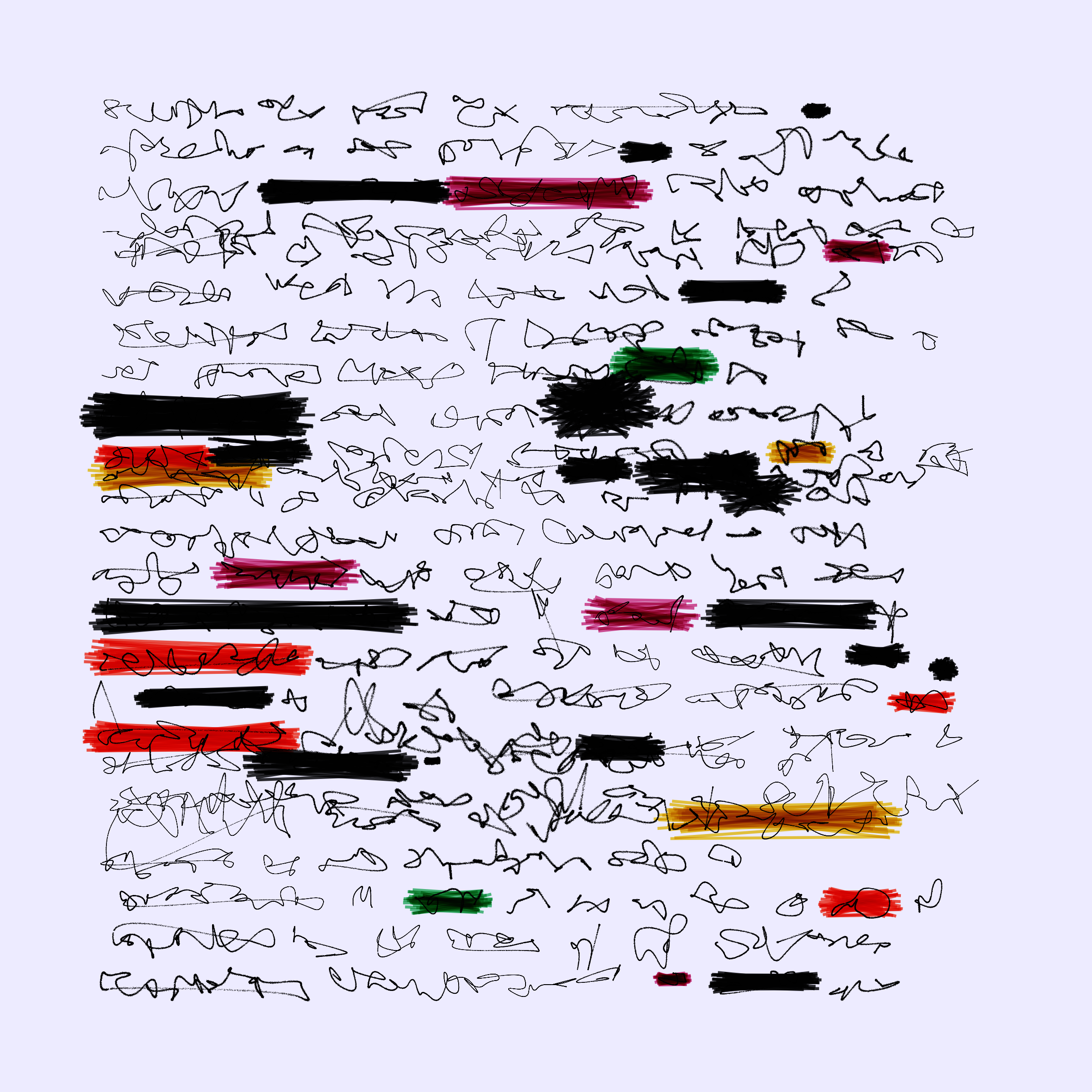 Art Blocks - Art Blocks v2 - Letters to My Future Self #607 - NFT # 174000607