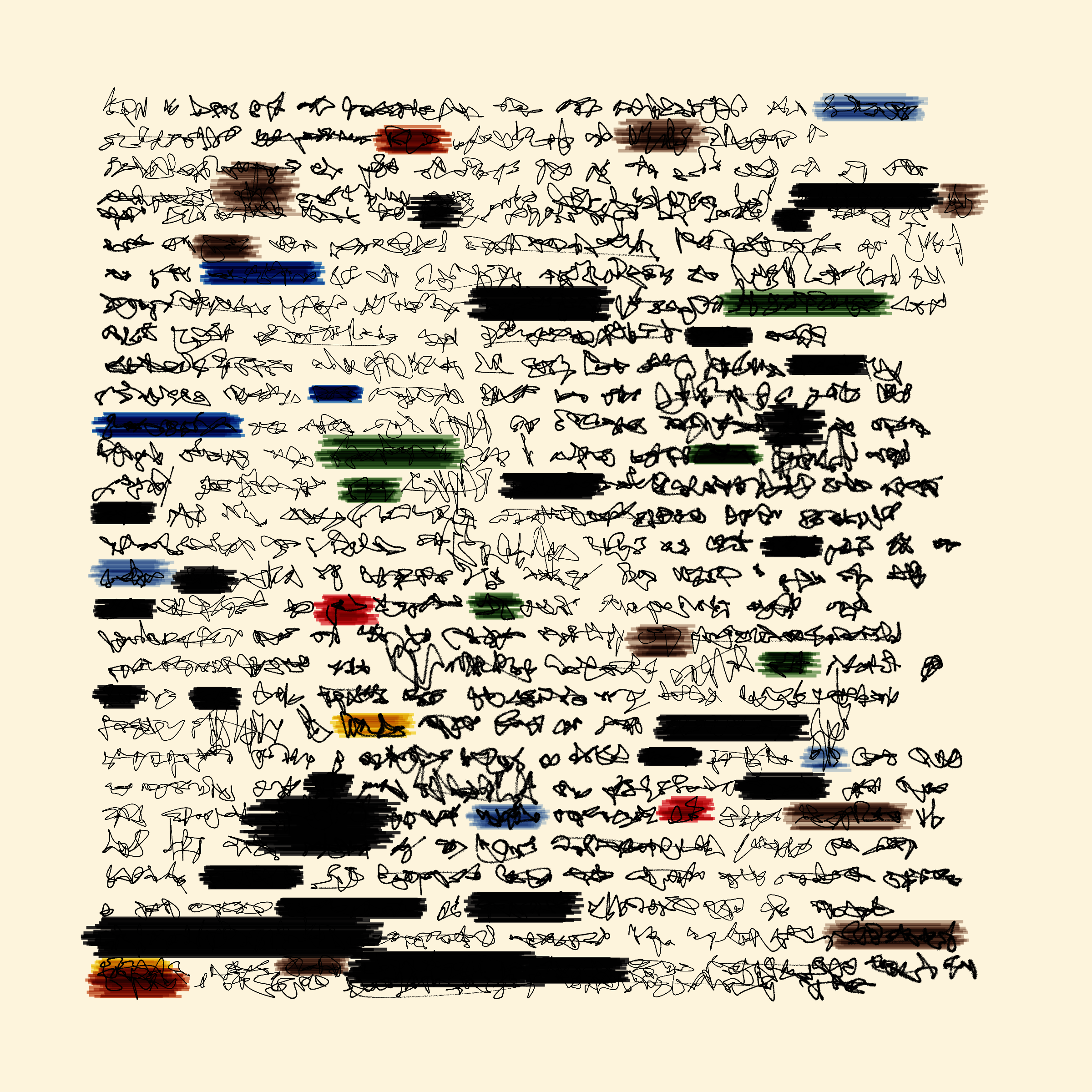 Art Blocks - Art Blocks v2 - Letters to My Future Self #660 - NFT # 174000660