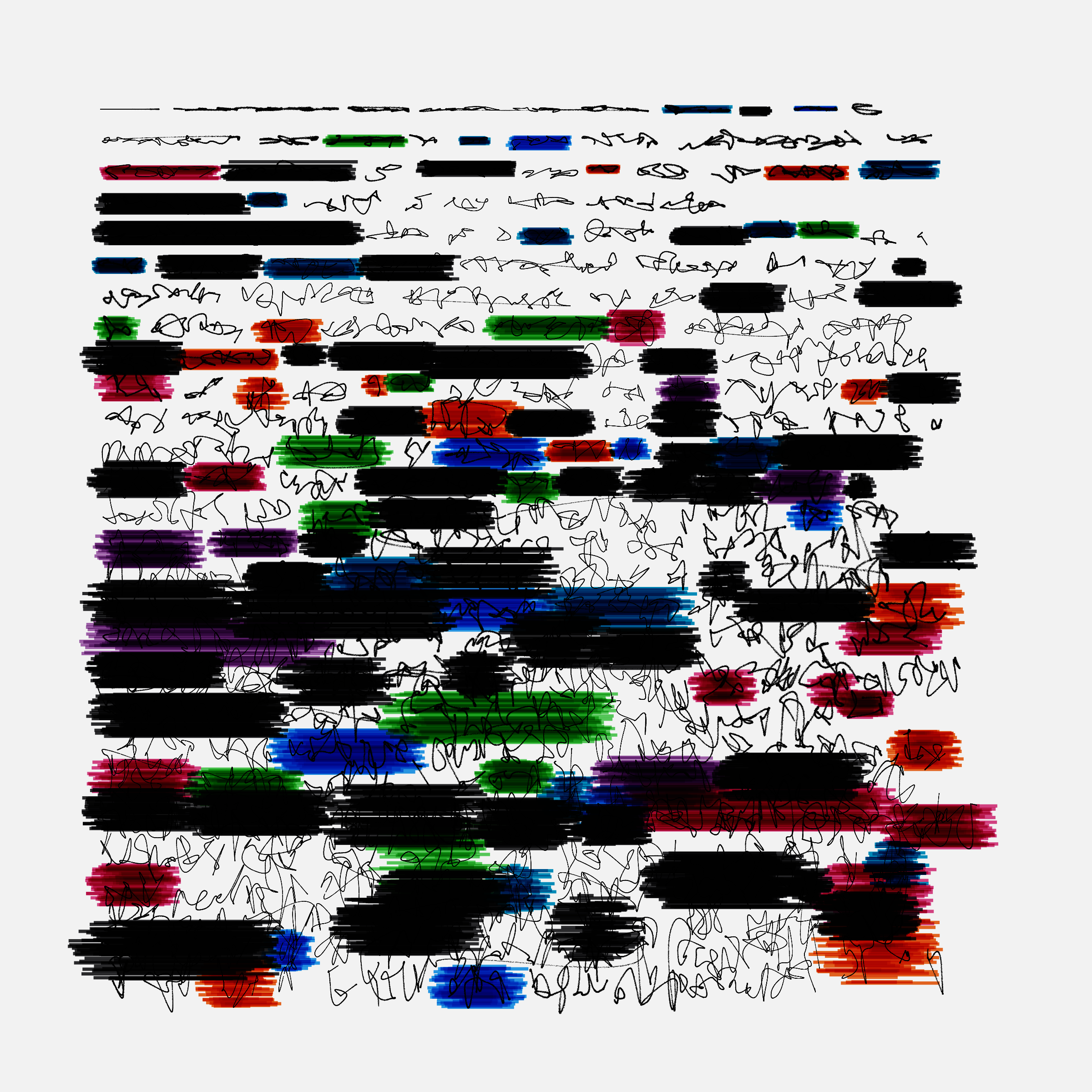 Art Blocks - Art Blocks v2 - Letters to My Future Self #672 - NFT # 174000672