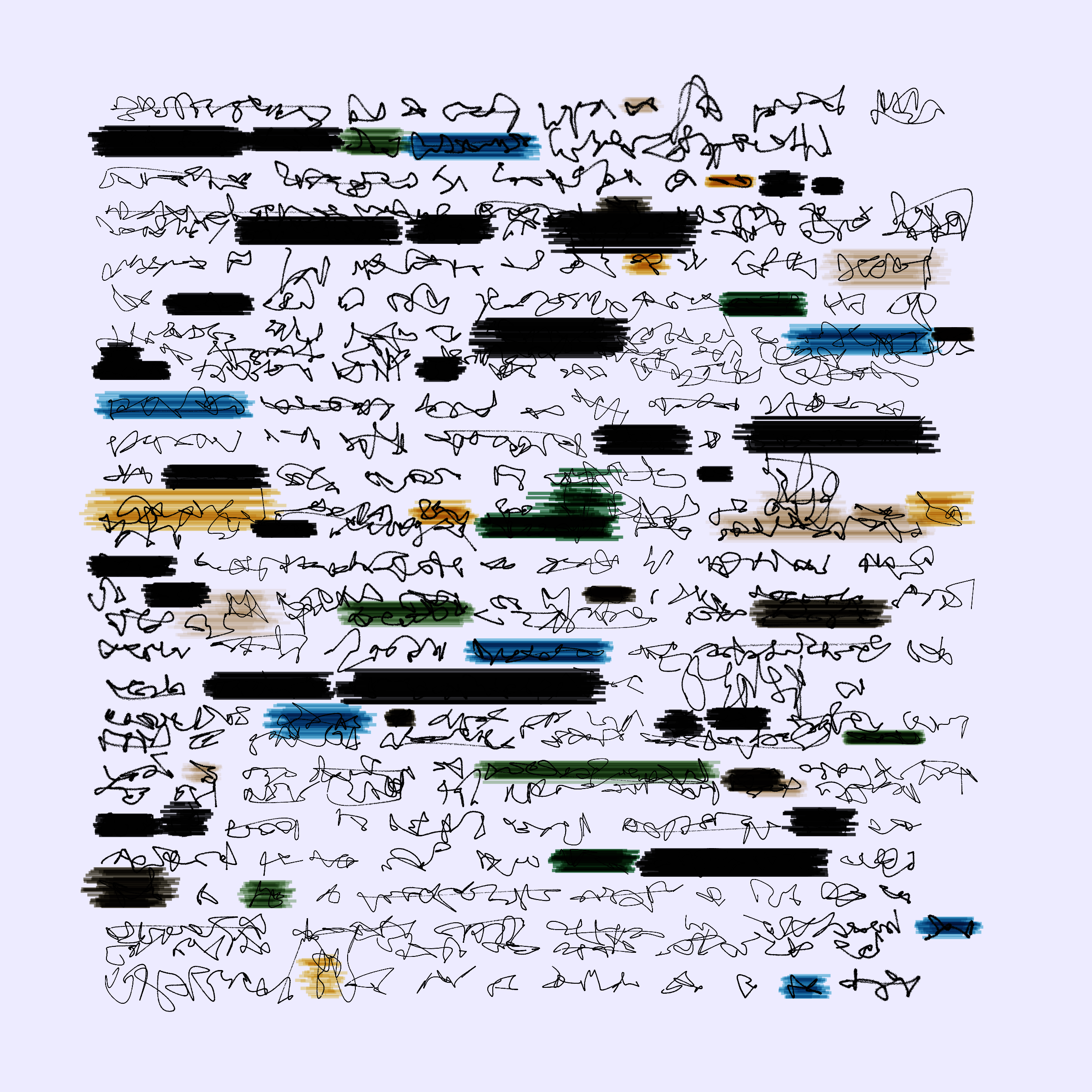 Art Blocks - Art Blocks v2 - Letters to My Future Self #696 - NFT # 174000696