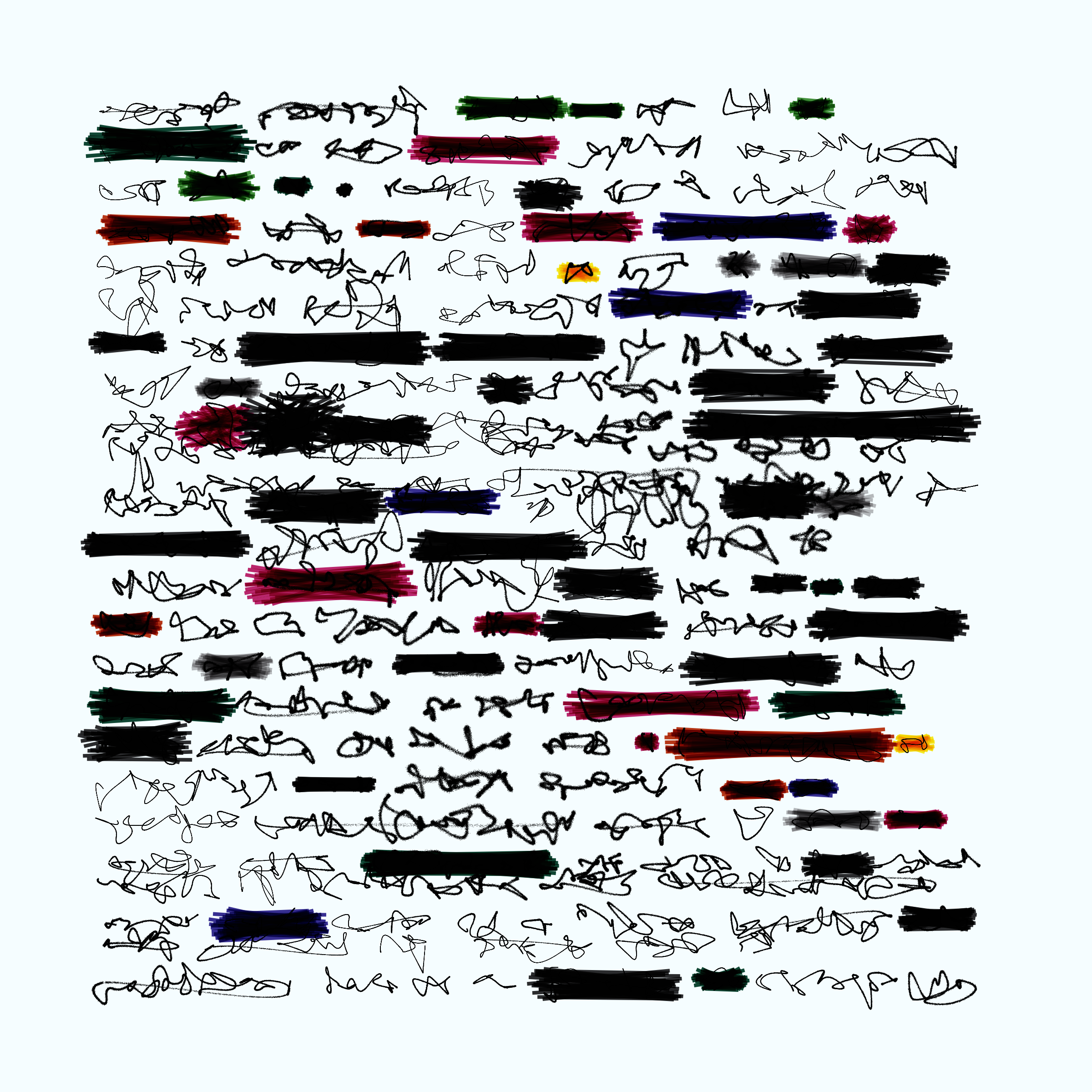 Art Blocks - Art Blocks v2 - Letters to My Future Self #717 - NFT # 174000717