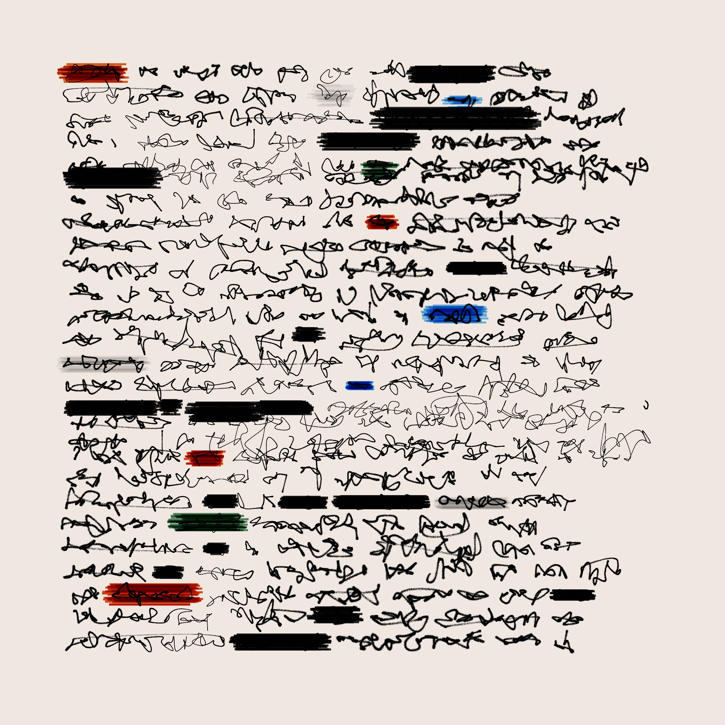 Art Blocks - Art Blocks v2 - Letters to My Future Self #719 - NFT # 174000719