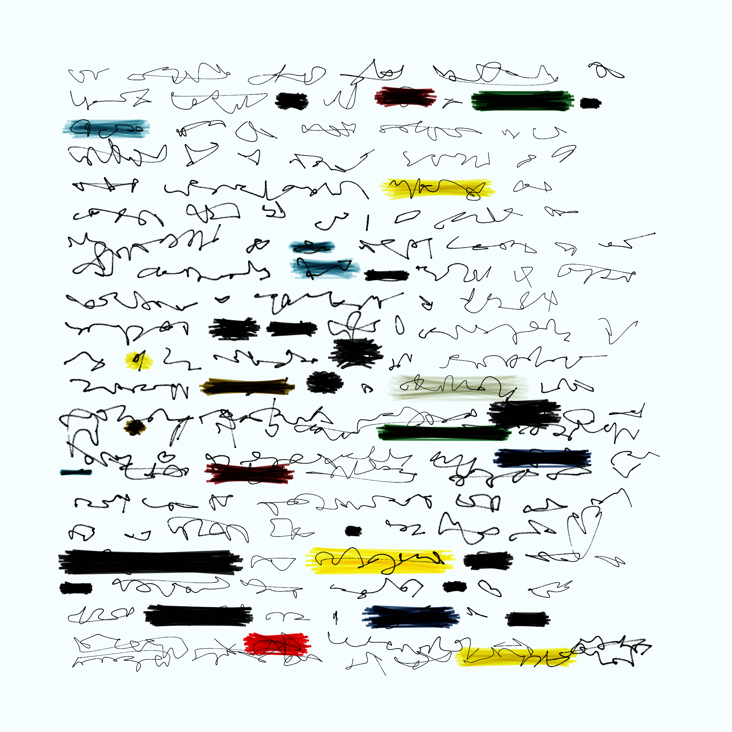 Art Blocks - Art Blocks v2 - Letters to My Future Self #734 - NFT # 174000734