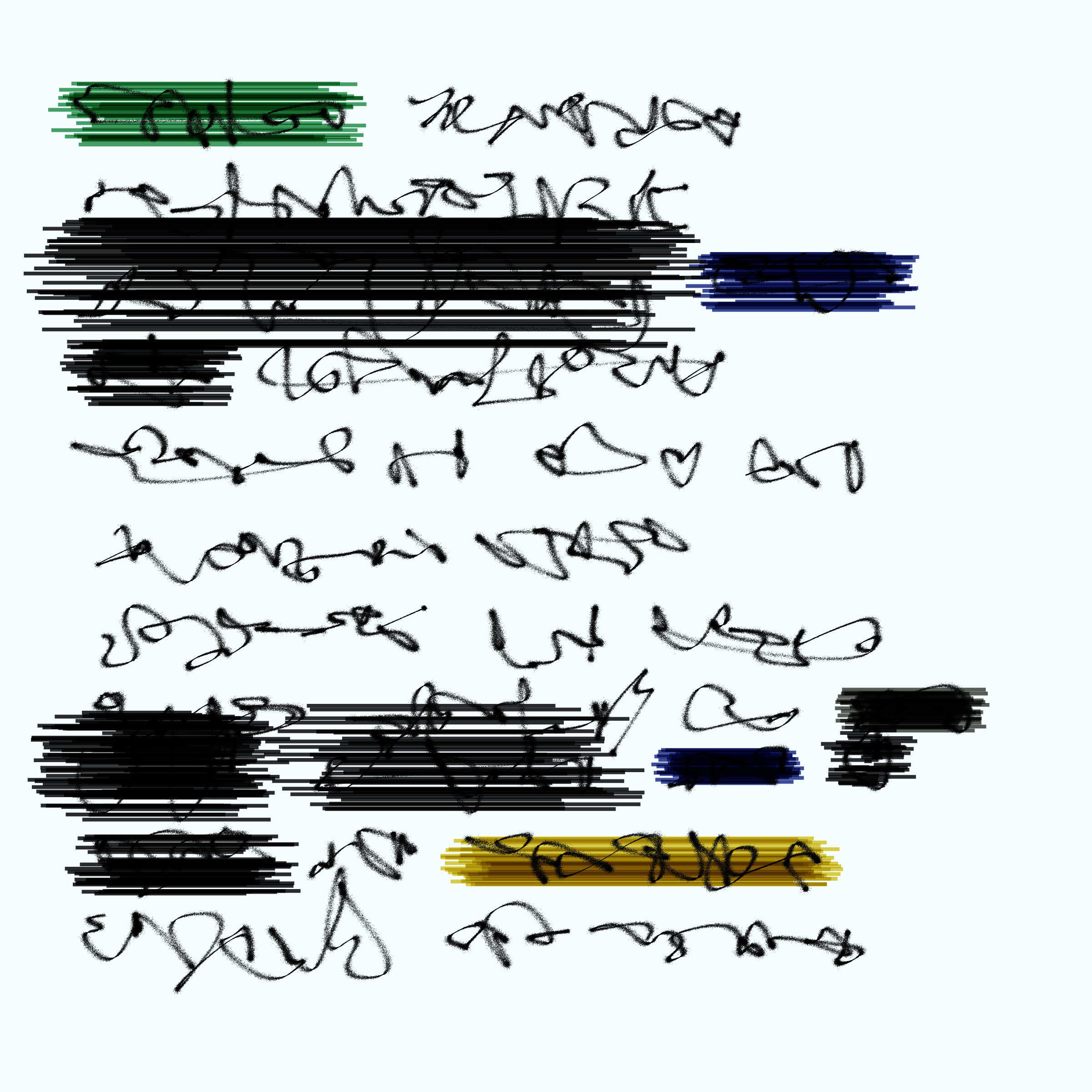 Art Blocks - Art Blocks v2 - Letters to My Future Self #772 - NFT # 174000772