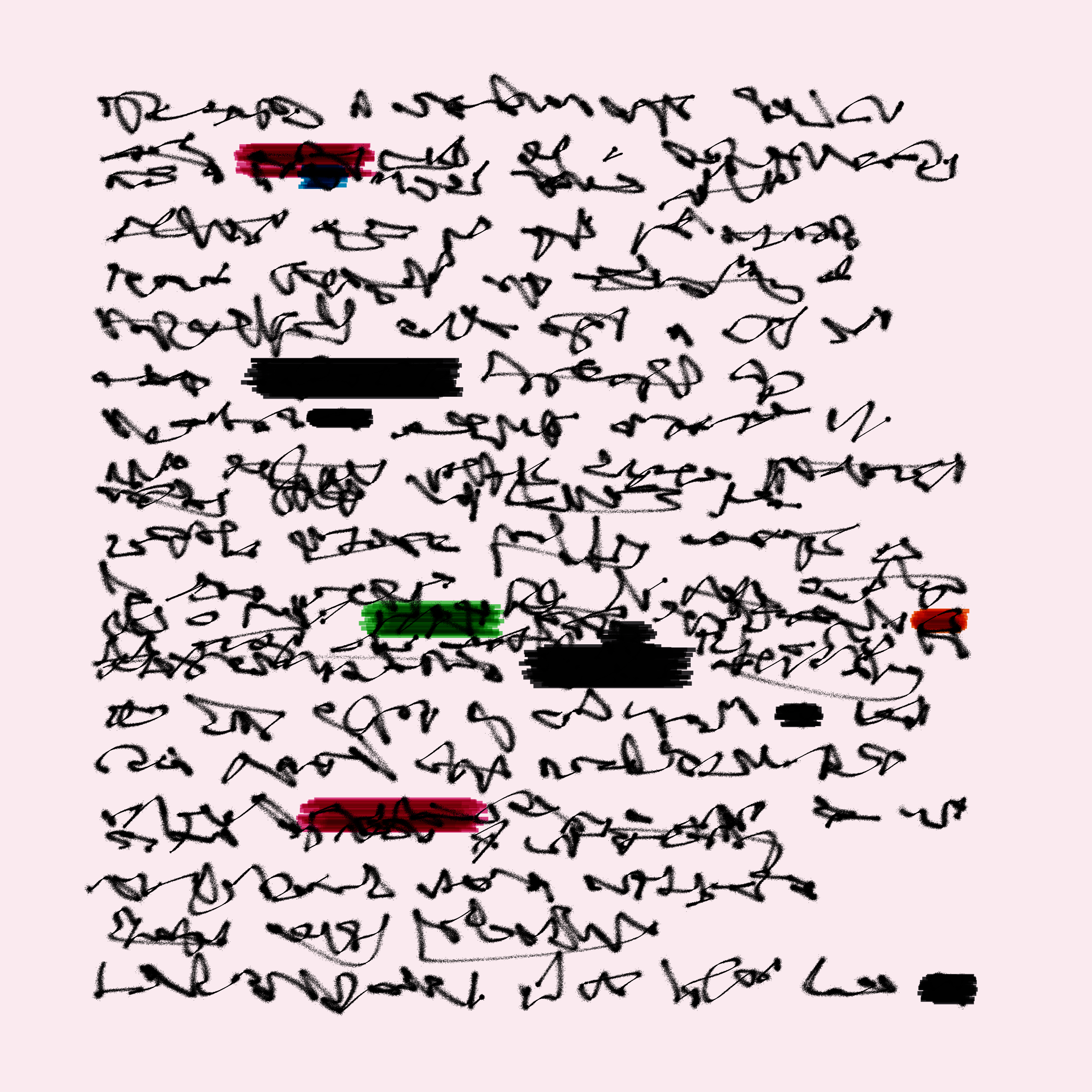 Art Blocks - Art Blocks v2 - Letters to My Future Self #794 - NFT # 174000794