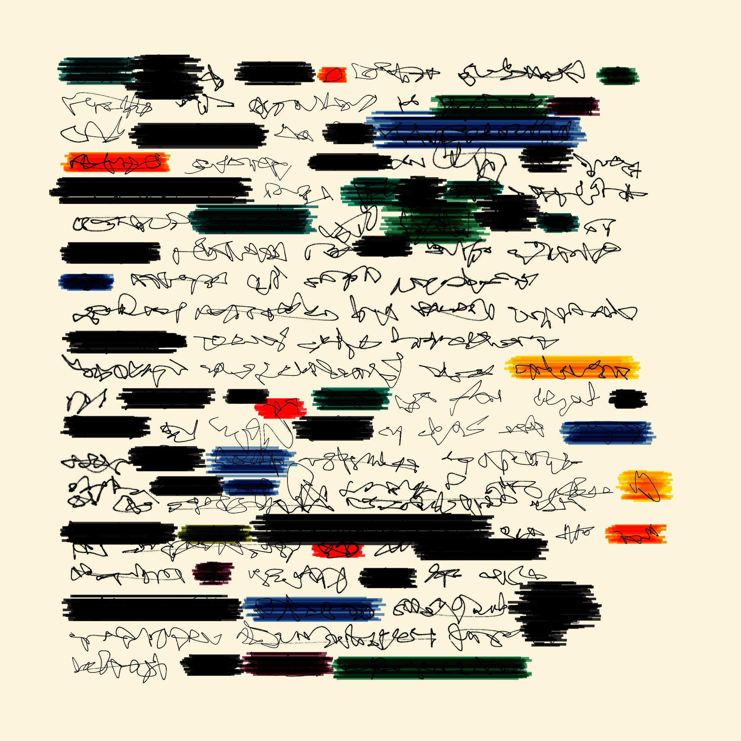 Art Blocks - Art Blocks v2 - Letters to My Future Self #849 - NFT # 174000849