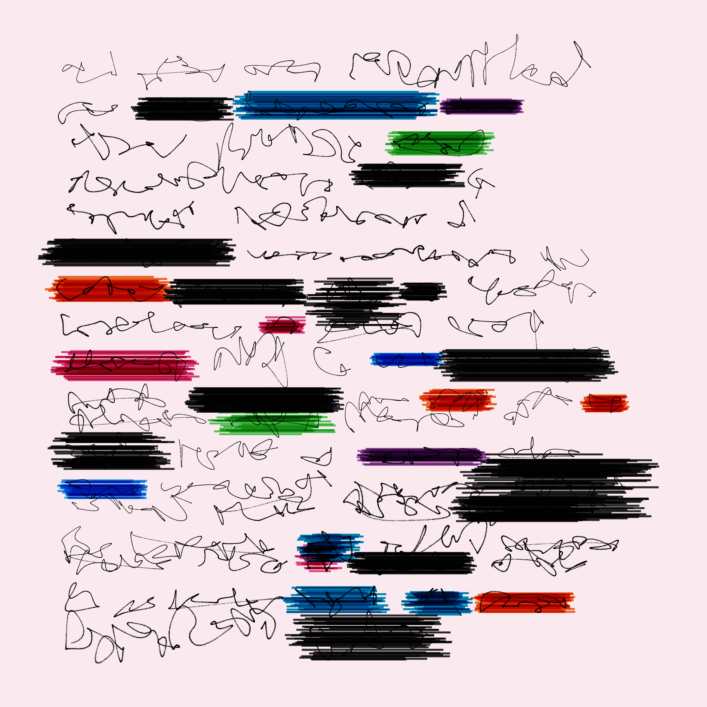 Art Blocks - Art Blocks v2 - Letters to My Future Self #886 - NFT # 174000886