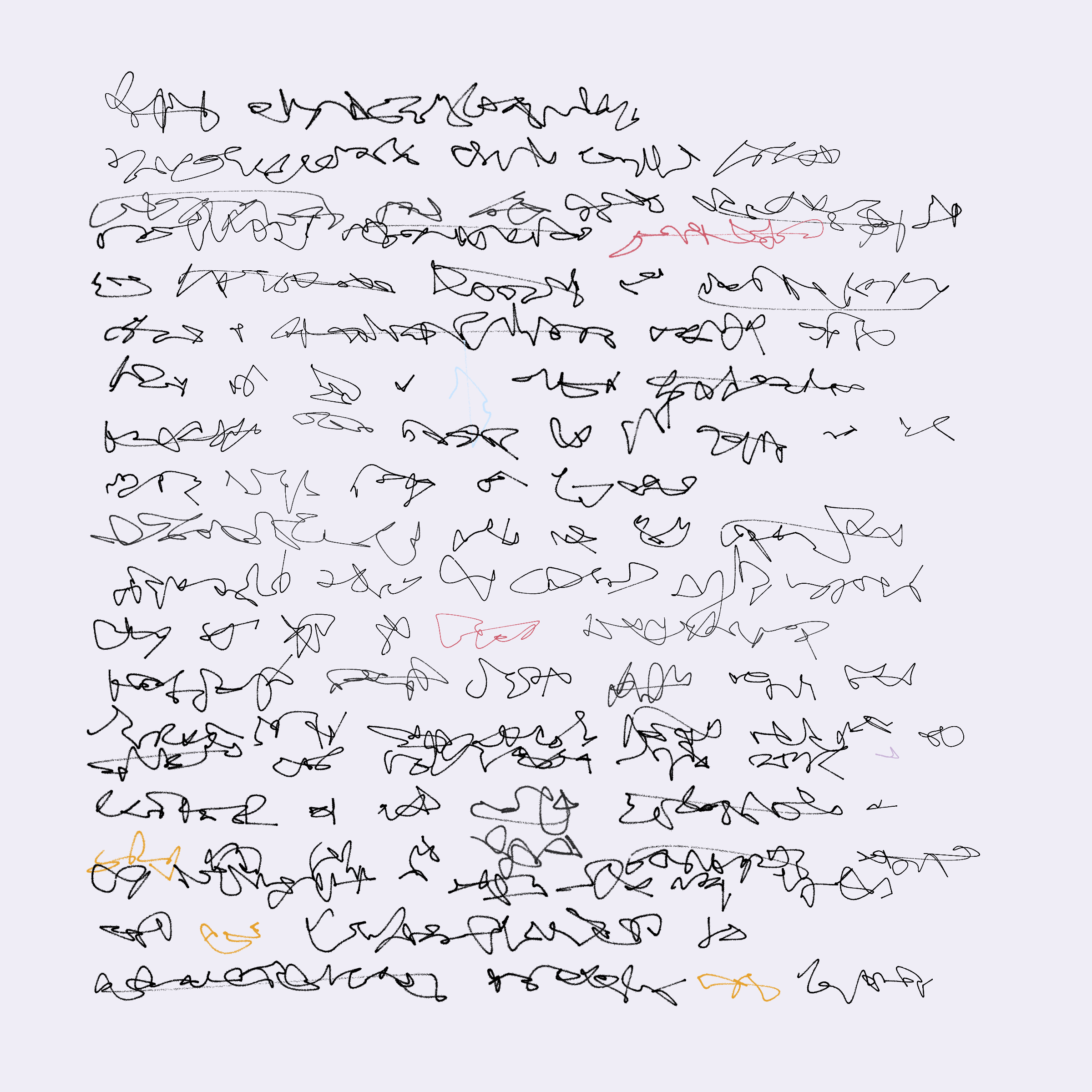 Art Blocks - Art Blocks v2 - Letters to My Future Self #909 - NFT # 174000909