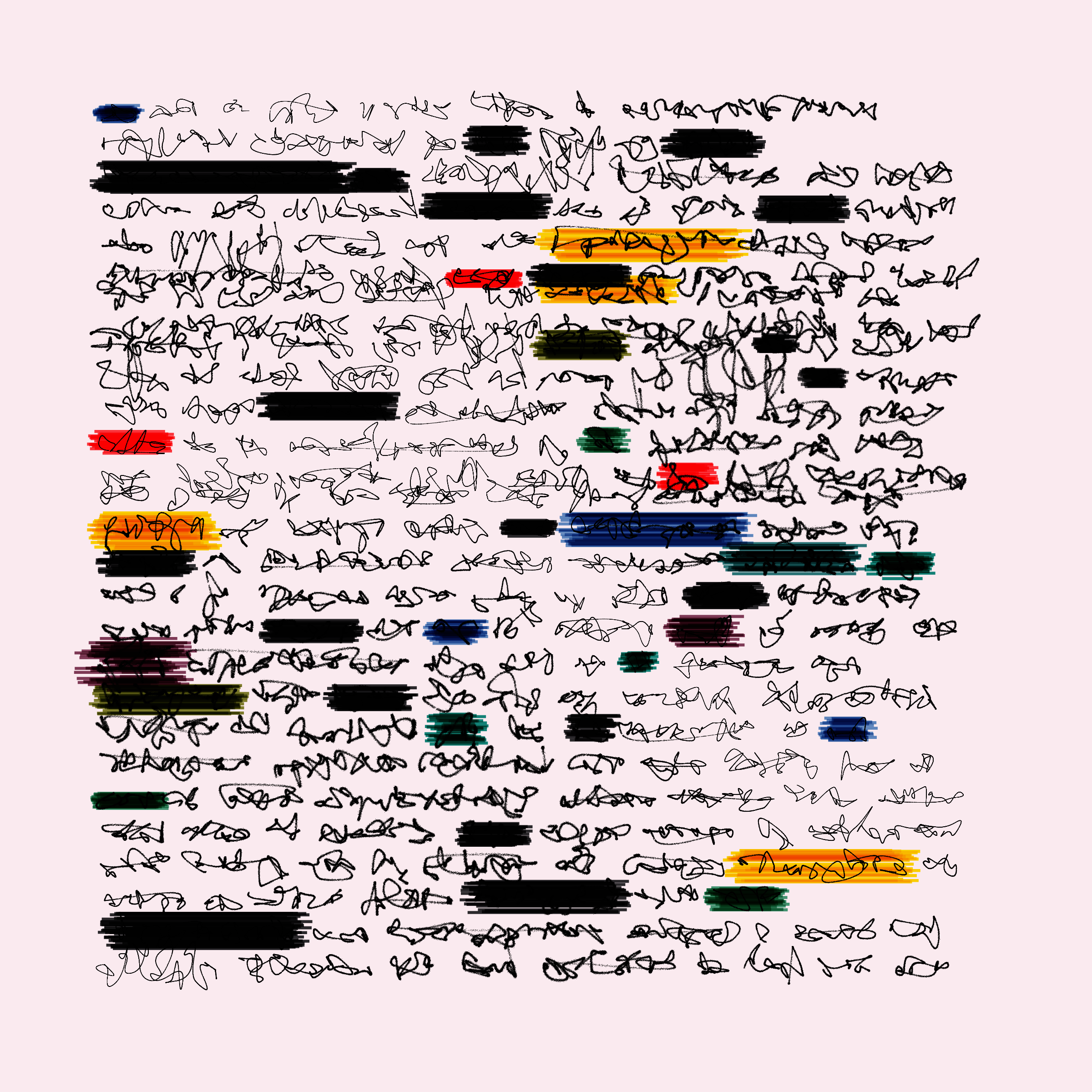 Art Blocks - Art Blocks v2 - Letters to My Future Self #933 - NFT # 174000933