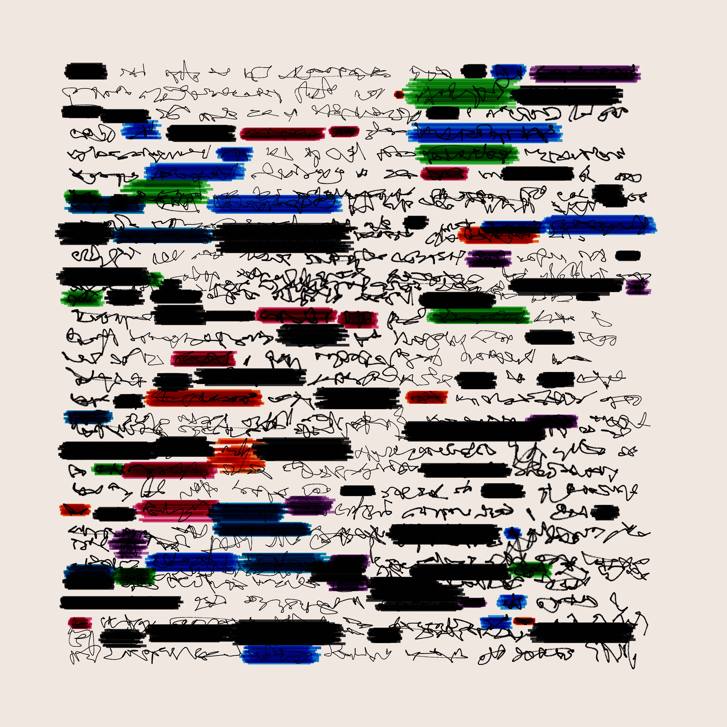 Art Blocks - Art Blocks v2 - Letters to My Future Self #965 - NFT # 174000965