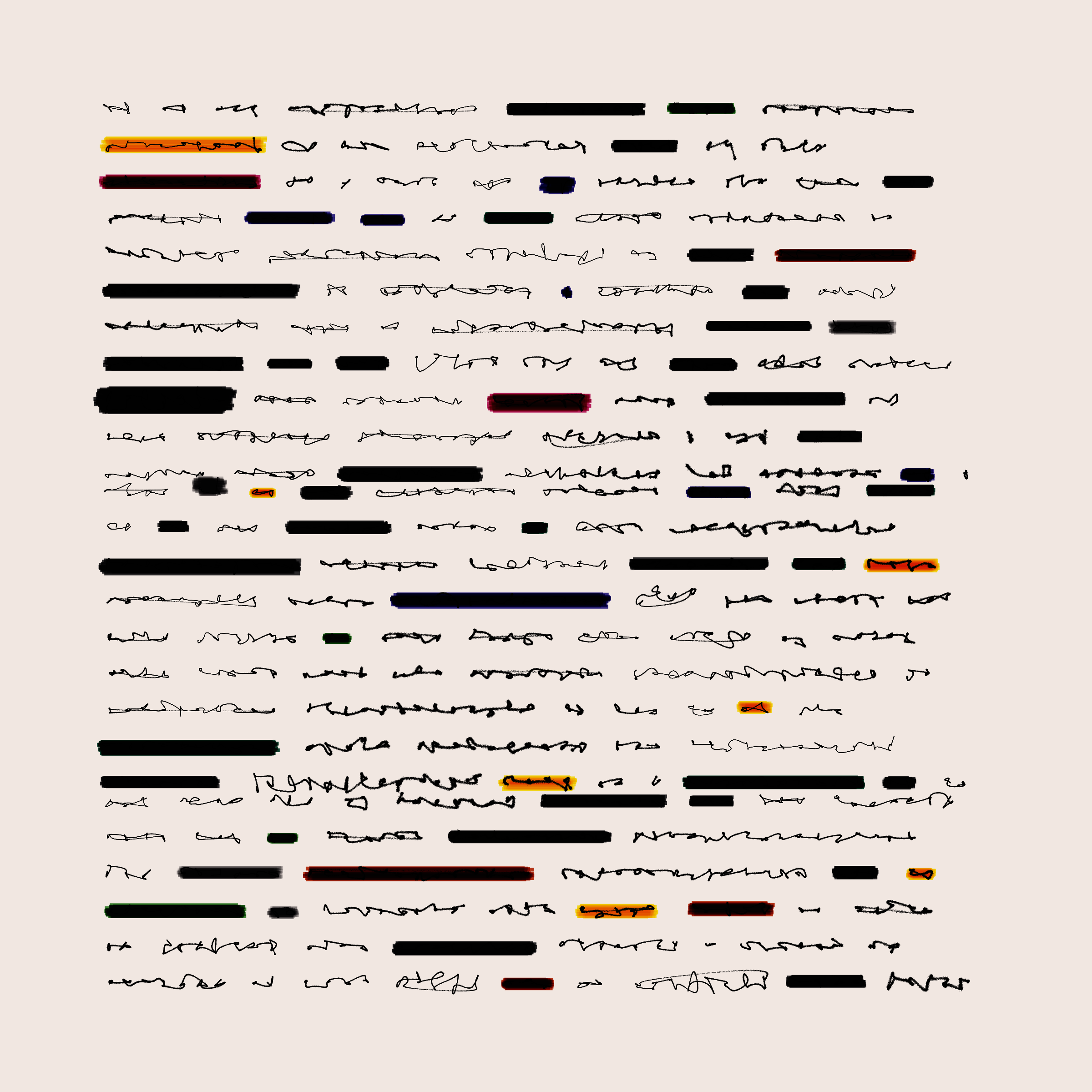 Art Blocks - Art Blocks v2 - Letters to My Future Self #966 - NFT # 174000966