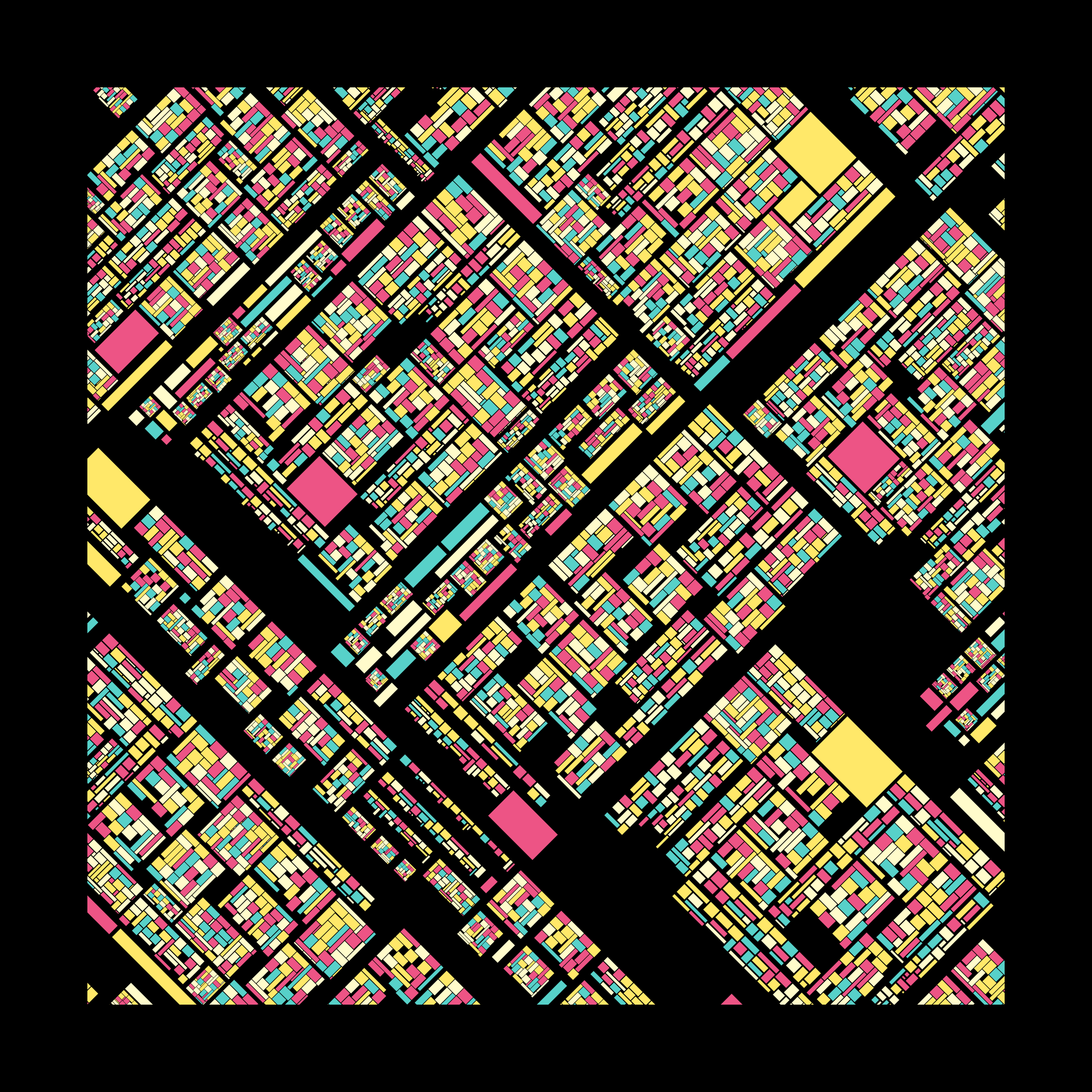 Art Blocks - Art Blocks v2 - Recursion #5 - NFT # 192000005