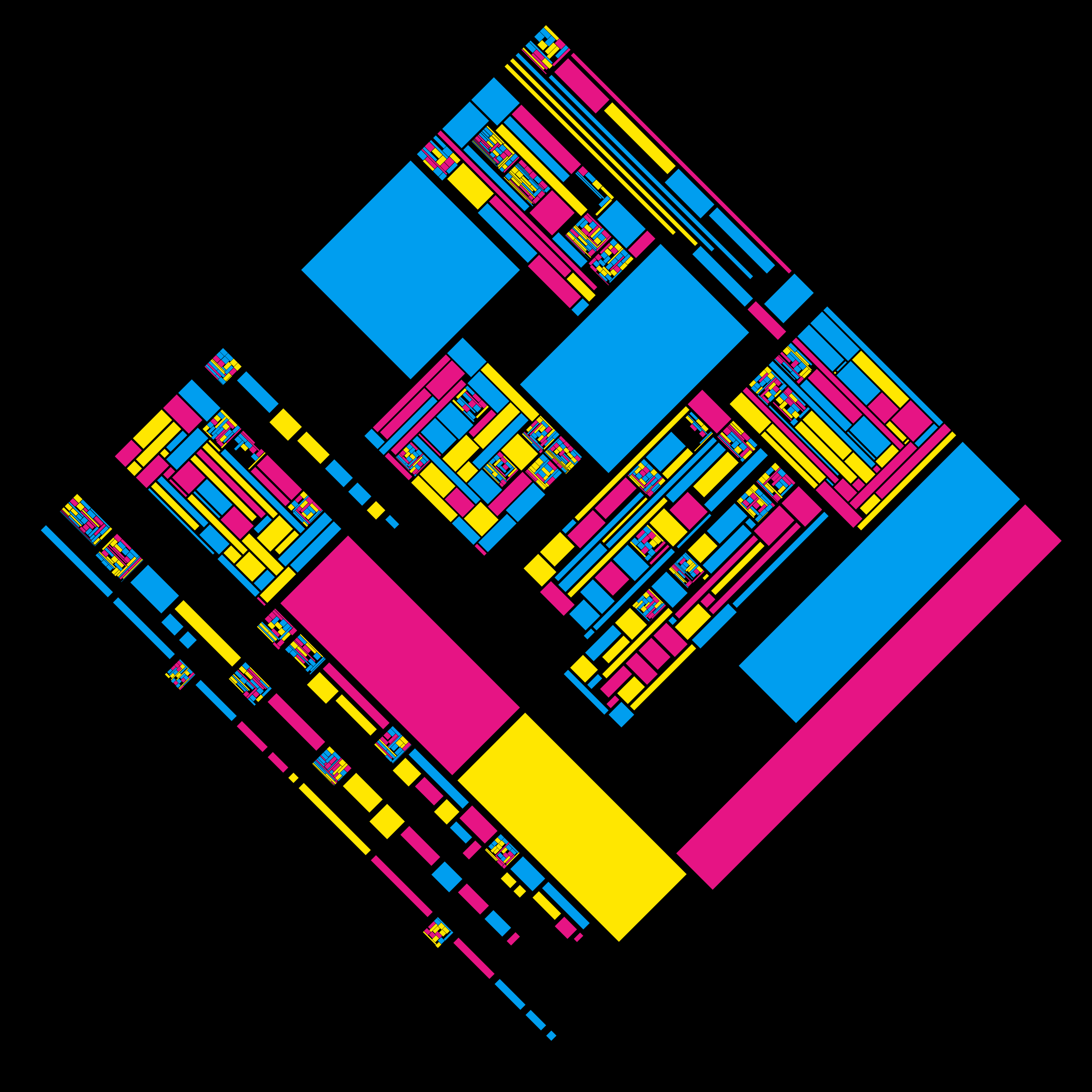 Art Blocks - Art Blocks v2 - Recursion #15 - NFT # 192000015