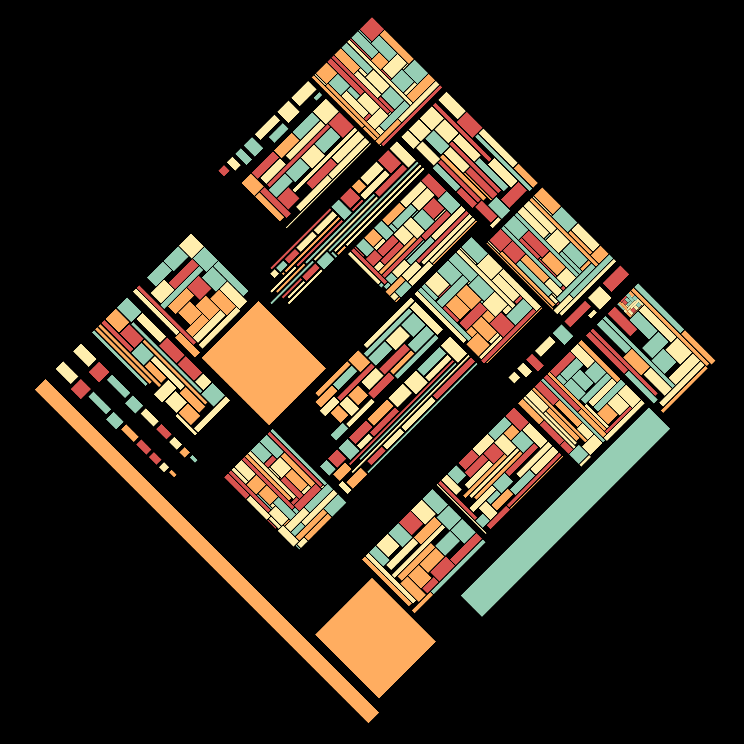 Art Blocks - Art Blocks v2 - Recursion #40 - NFT # 192000040
