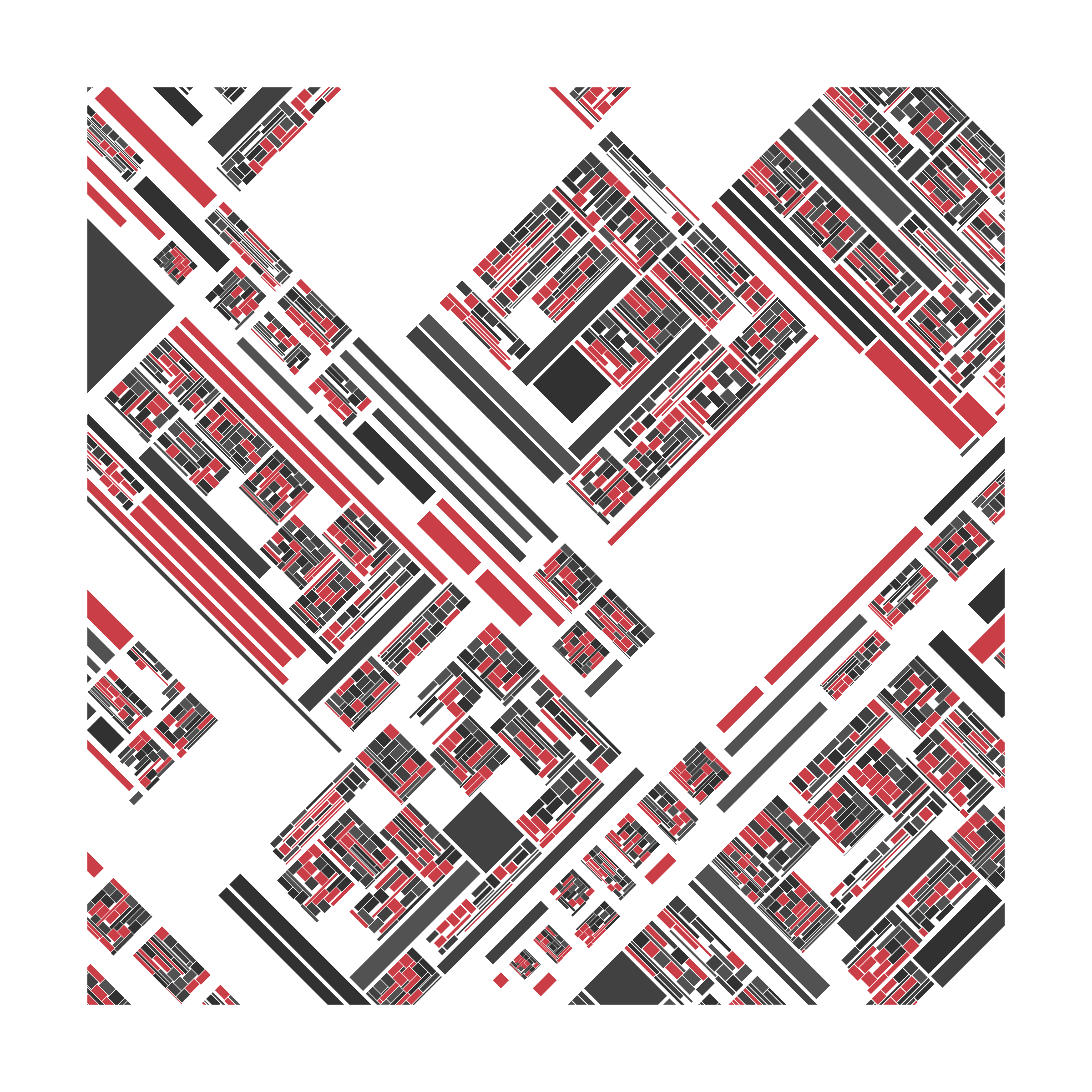 Art Blocks - Art Blocks v2 - Recursion #45 - NFT # 192000045