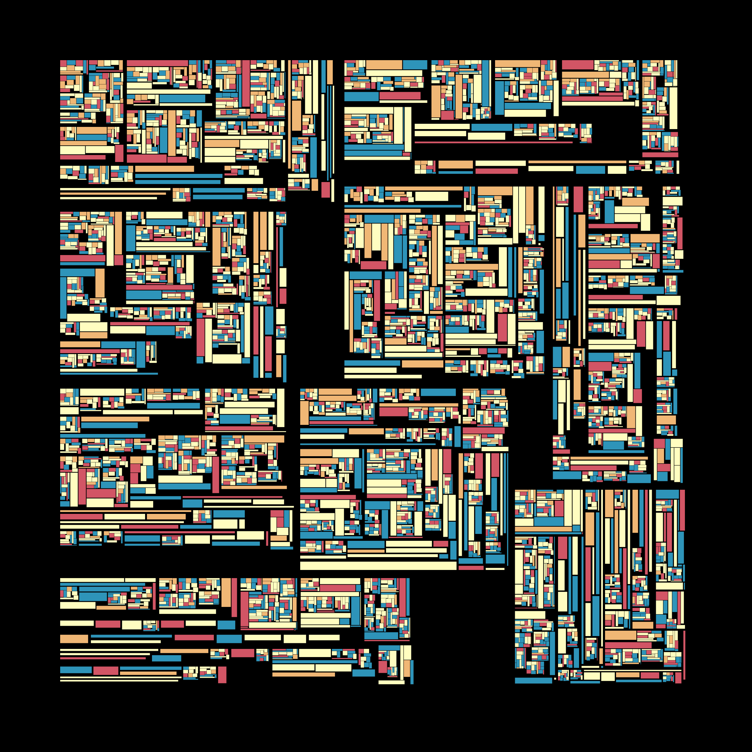 Art Blocks - Art Blocks v2 - Recursion #55 - NFT # 192000055