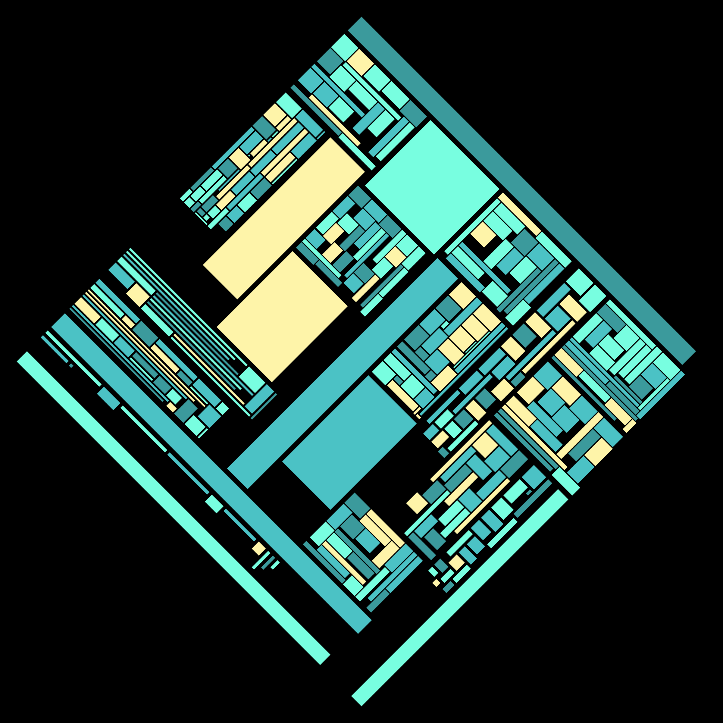 Art Blocks - Art Blocks v2 - Recursion #57 - NFT # 192000057