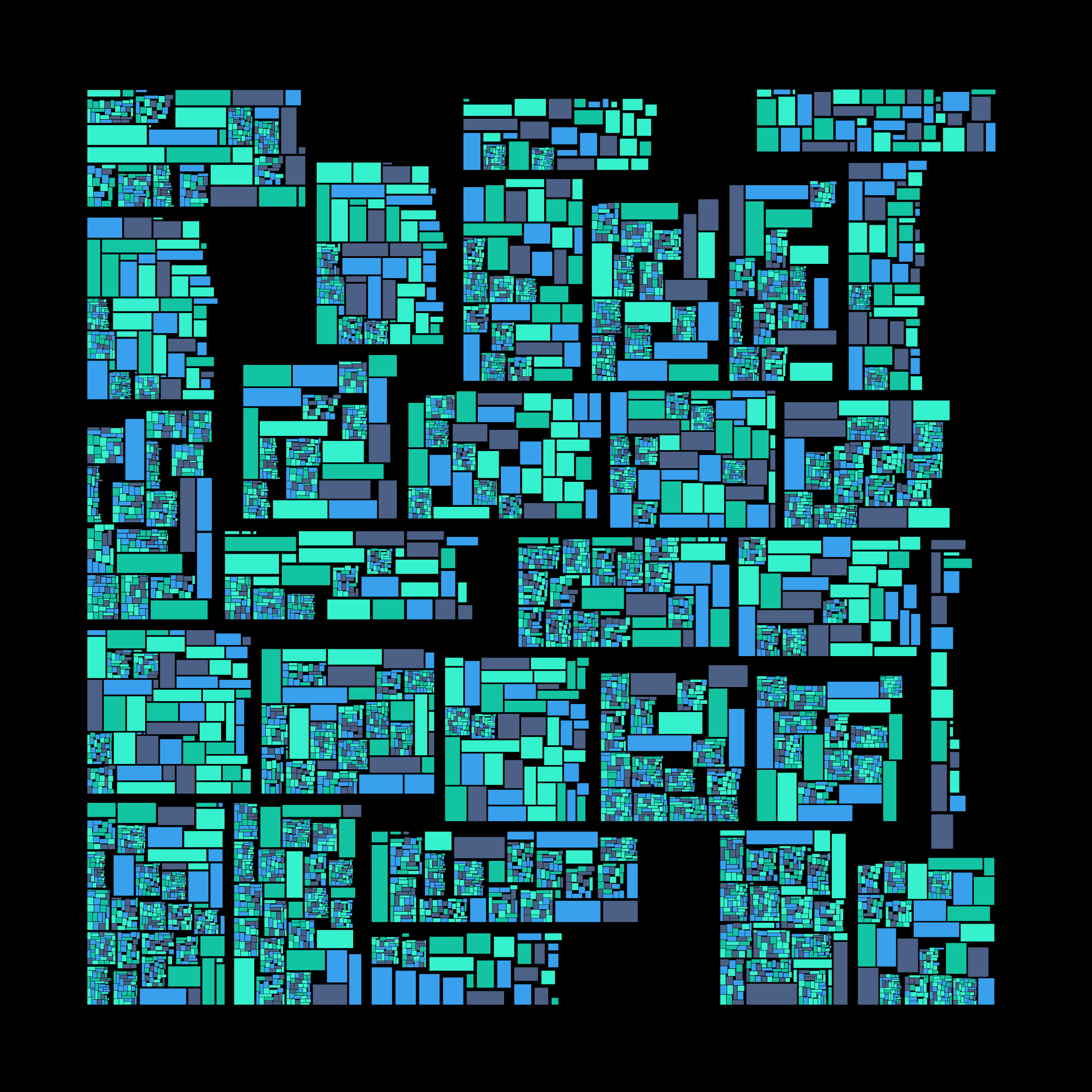Art Blocks - Art Blocks v2 - Recursion #74 - NFT # 192000074