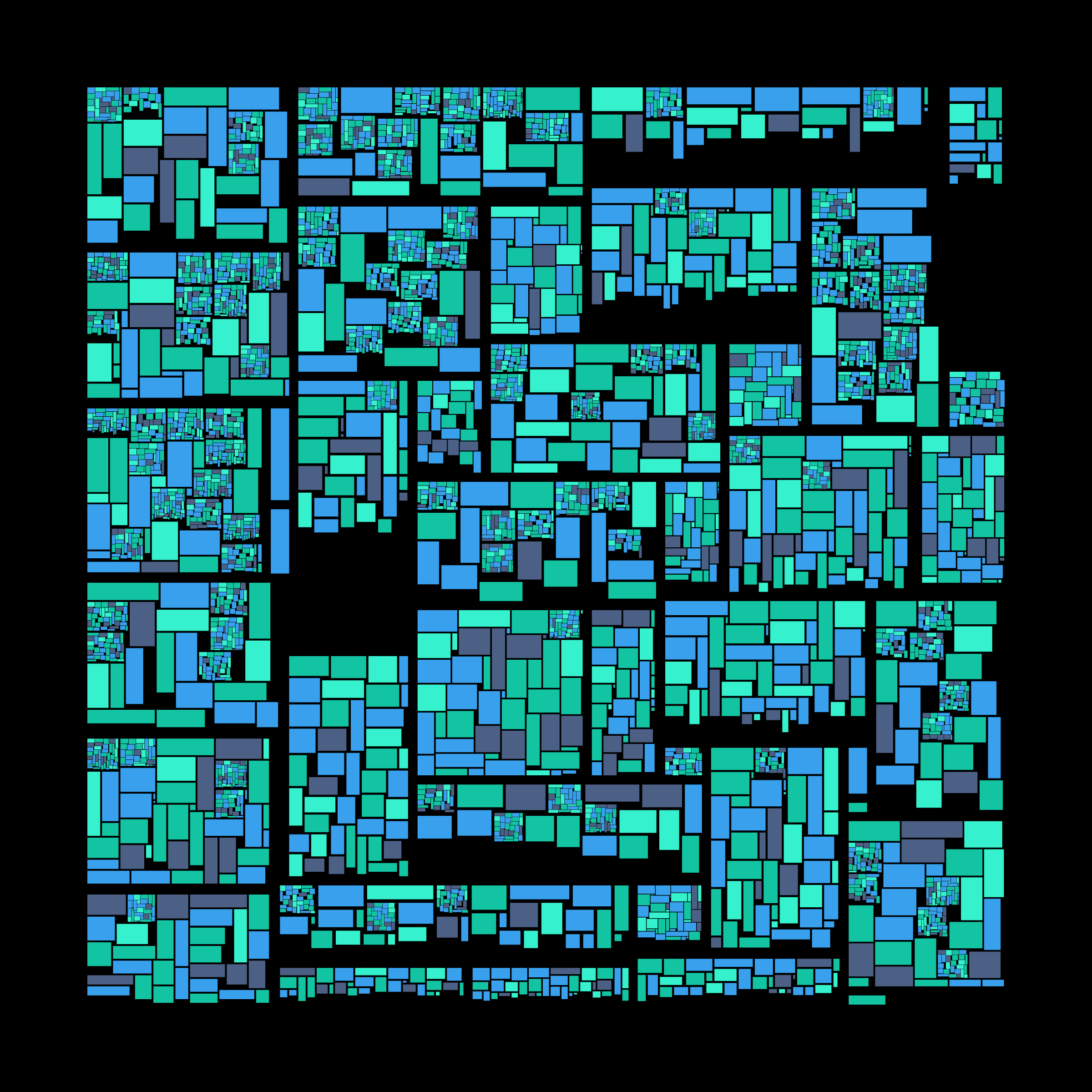 Art Blocks - Art Blocks v2 - Recursion #80 - NFT # 192000080