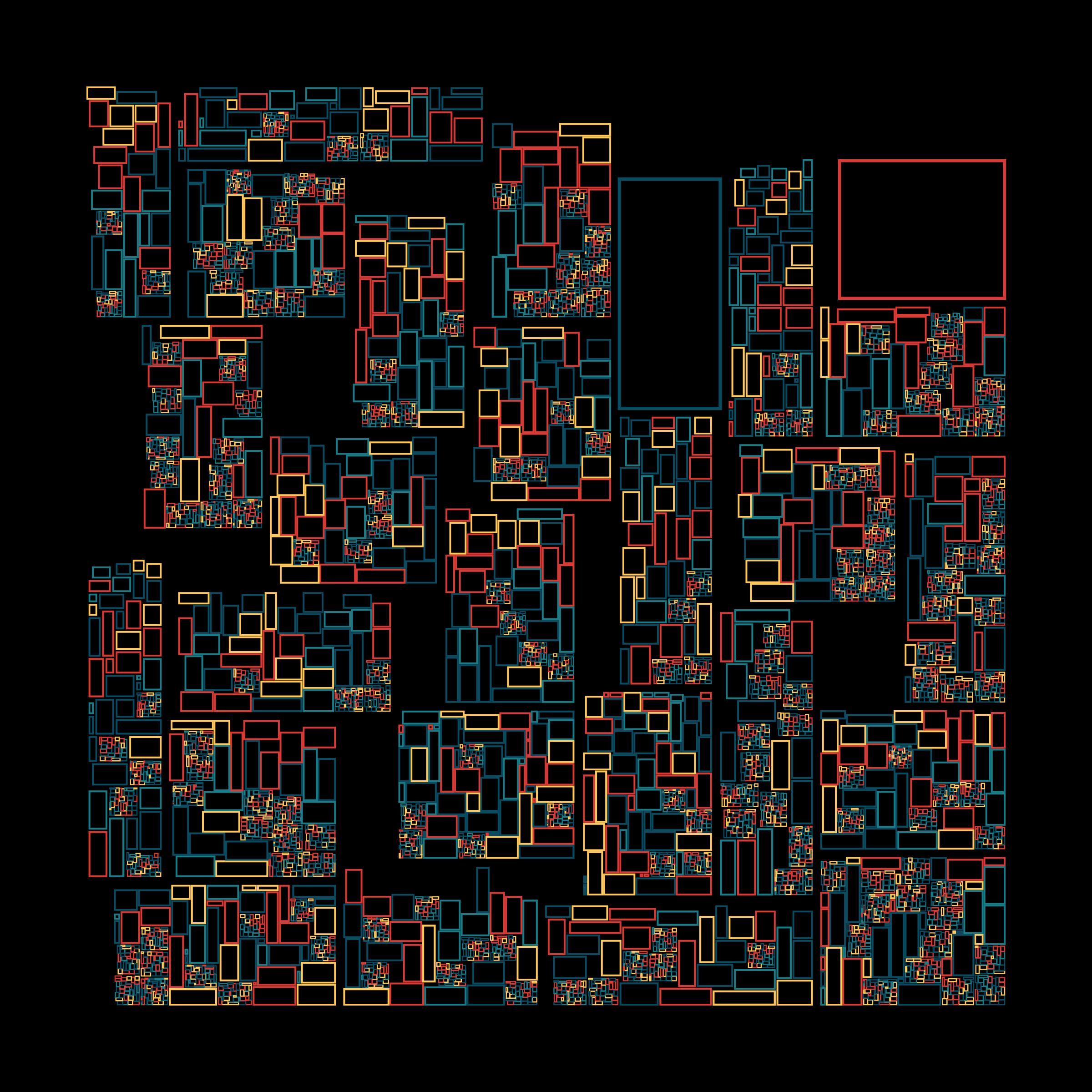 Art Blocks - Art Blocks v2 - Recursion #82 - NFT # 192000082