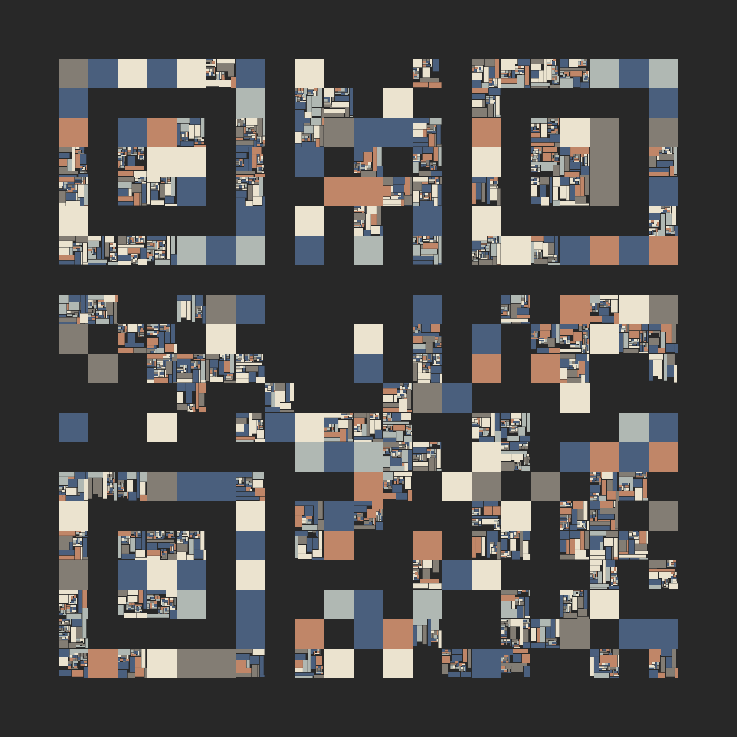 Art Blocks - Art Blocks v2 - Recursion #83 - NFT # 192000083