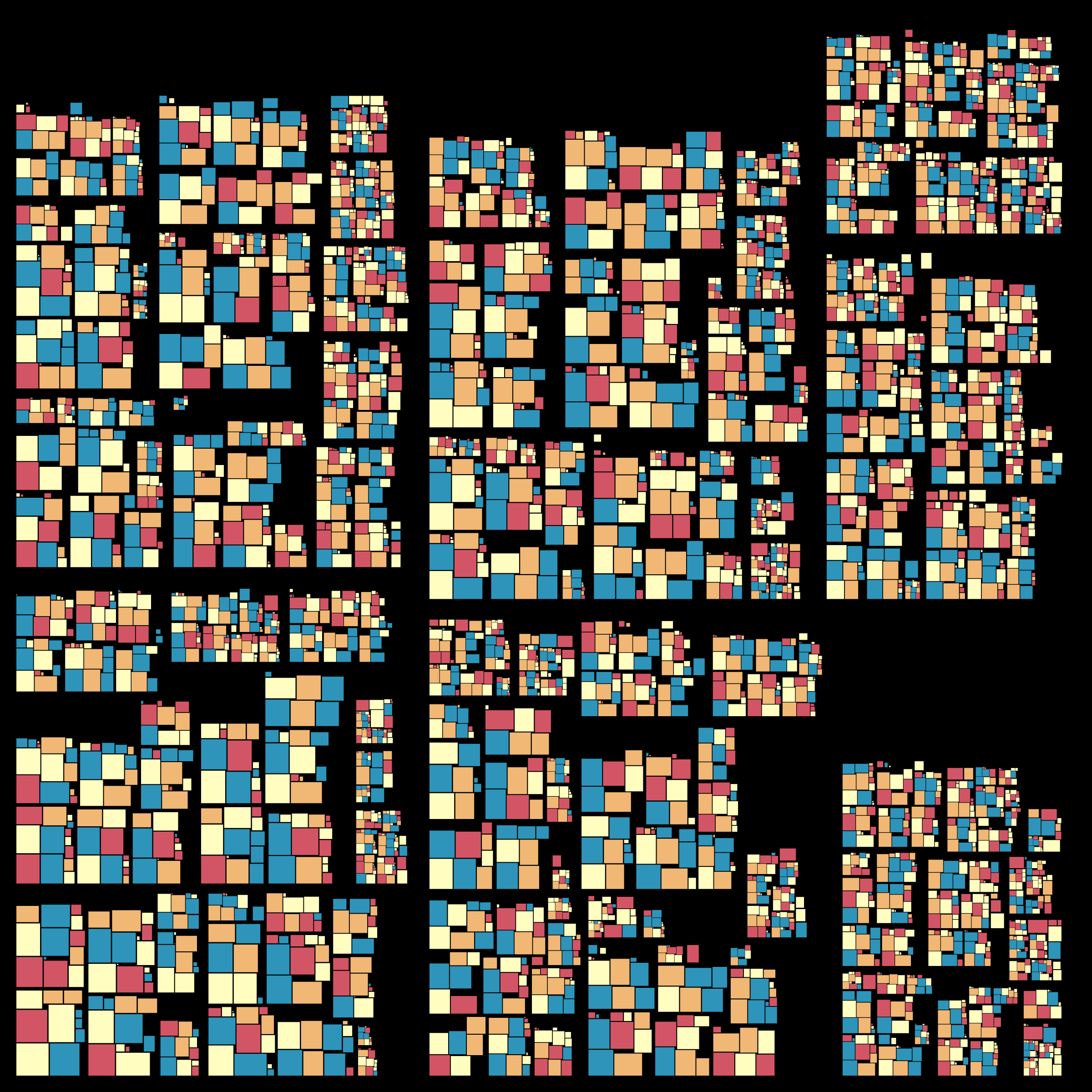 Art Blocks - Art Blocks v2 - Recursion #90 - NFT # 192000090