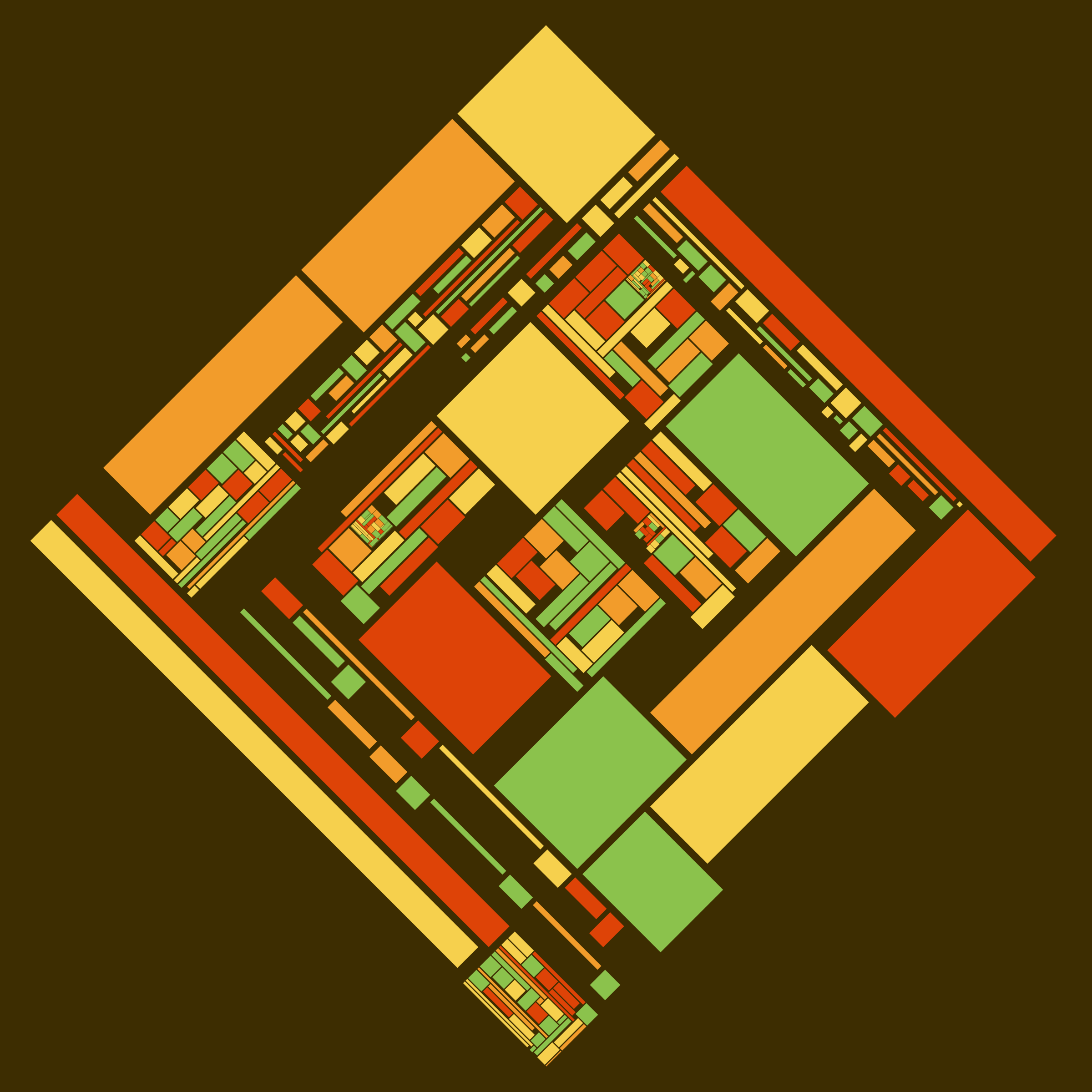 Art Blocks - Art Blocks v2 - Recursion #102 - NFT # 192000102