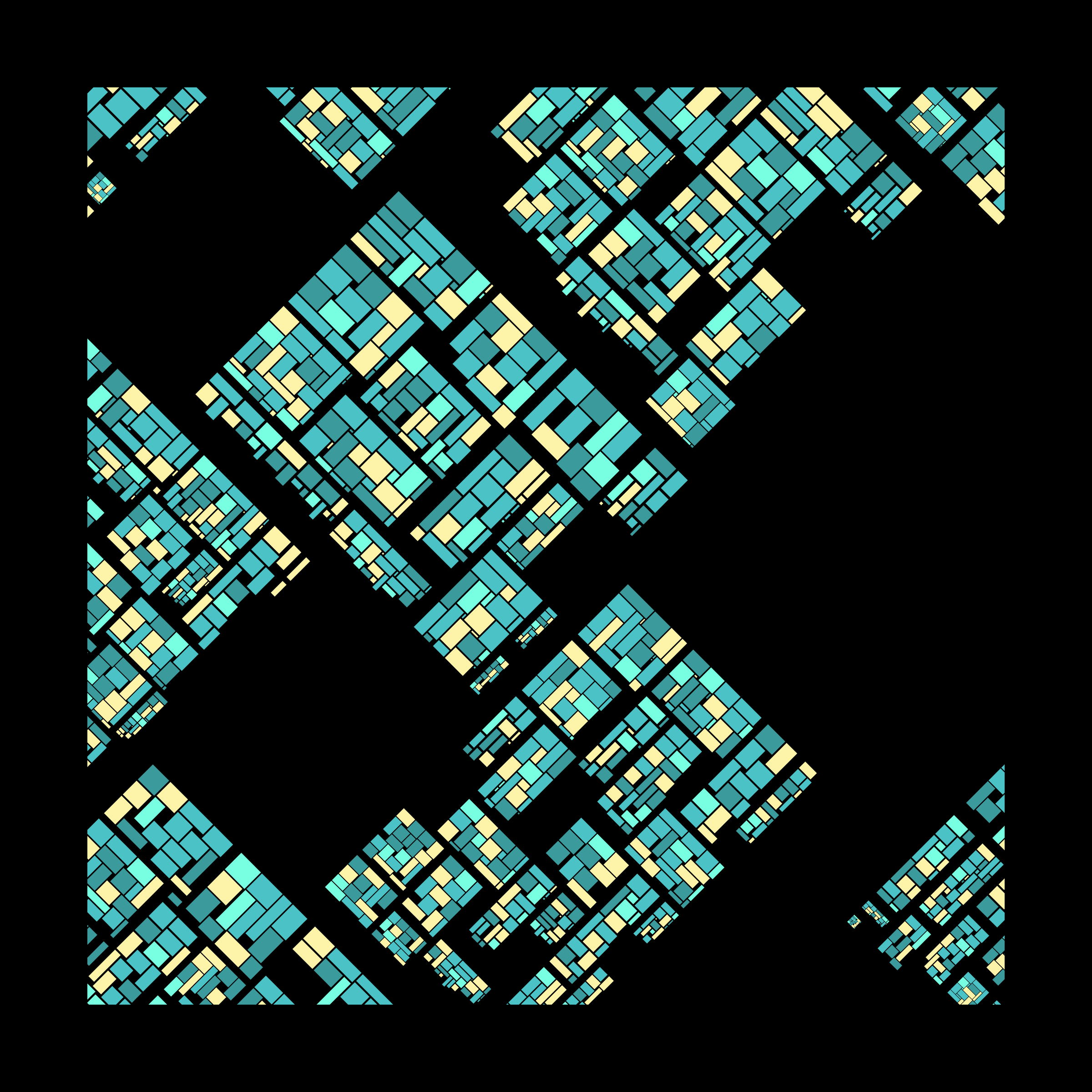 Art Blocks - Art Blocks v2 - Recursion #119 - NFT # 192000119