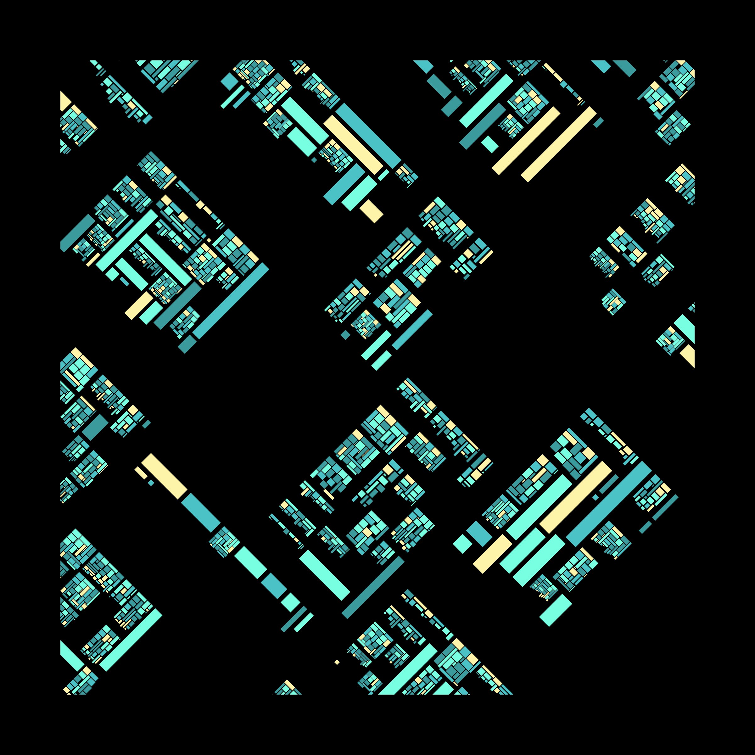 Art Blocks - Art Blocks v2 - Recursion #122 - NFT # 192000122