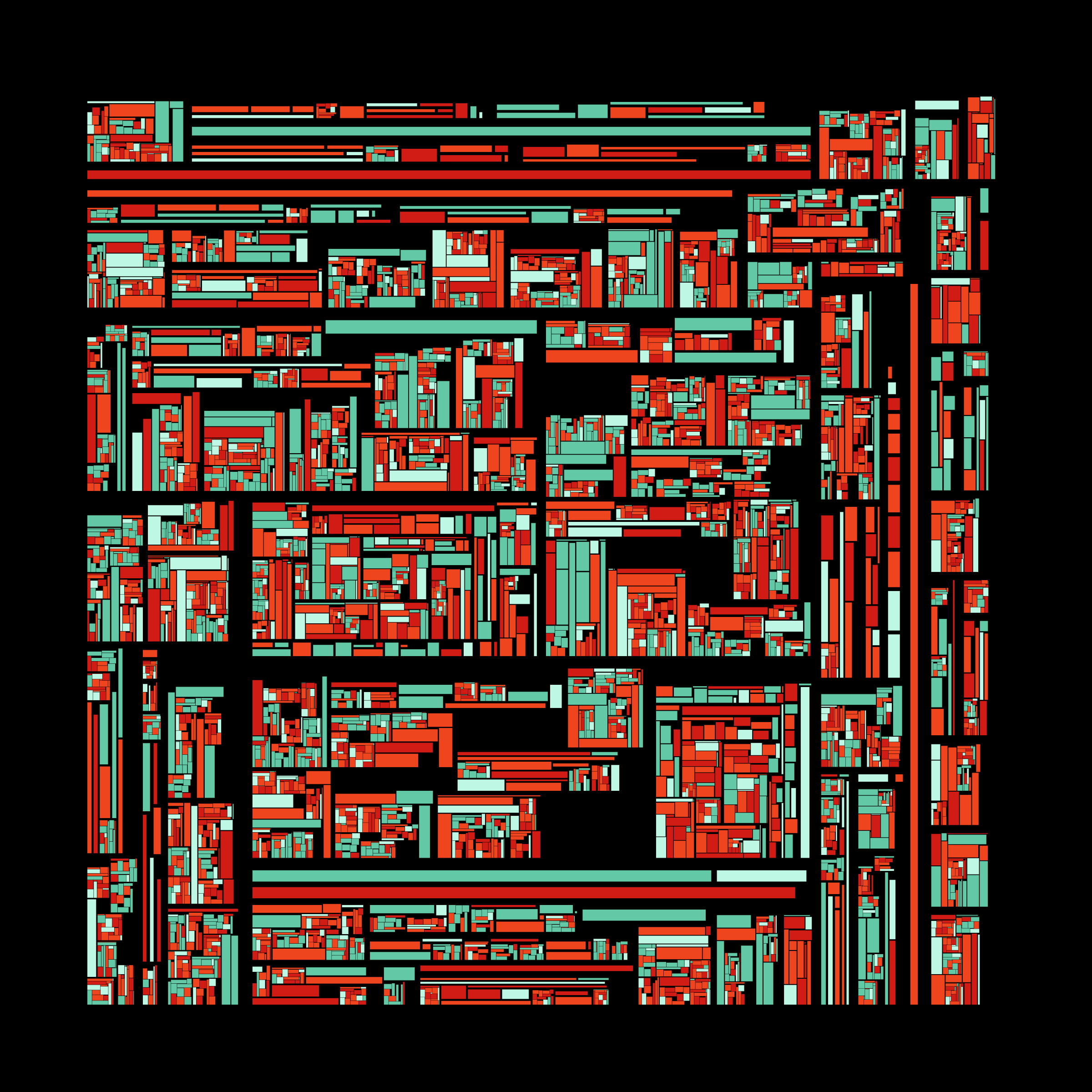 Art Blocks - Art Blocks v2 - Recursion #124 - NFT # 192000124