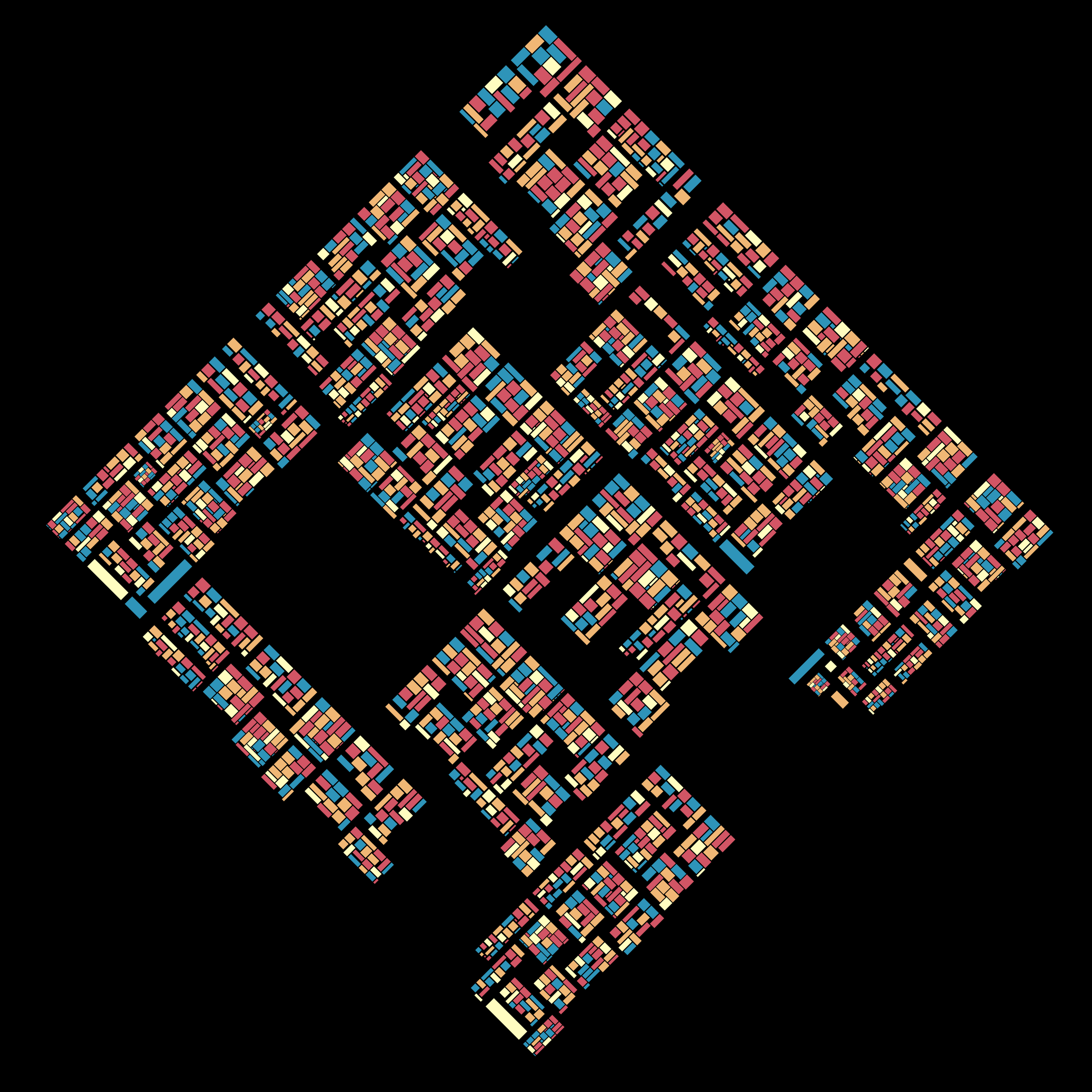 Art Blocks - Art Blocks v2 - Recursion #146 - NFT # 192000146