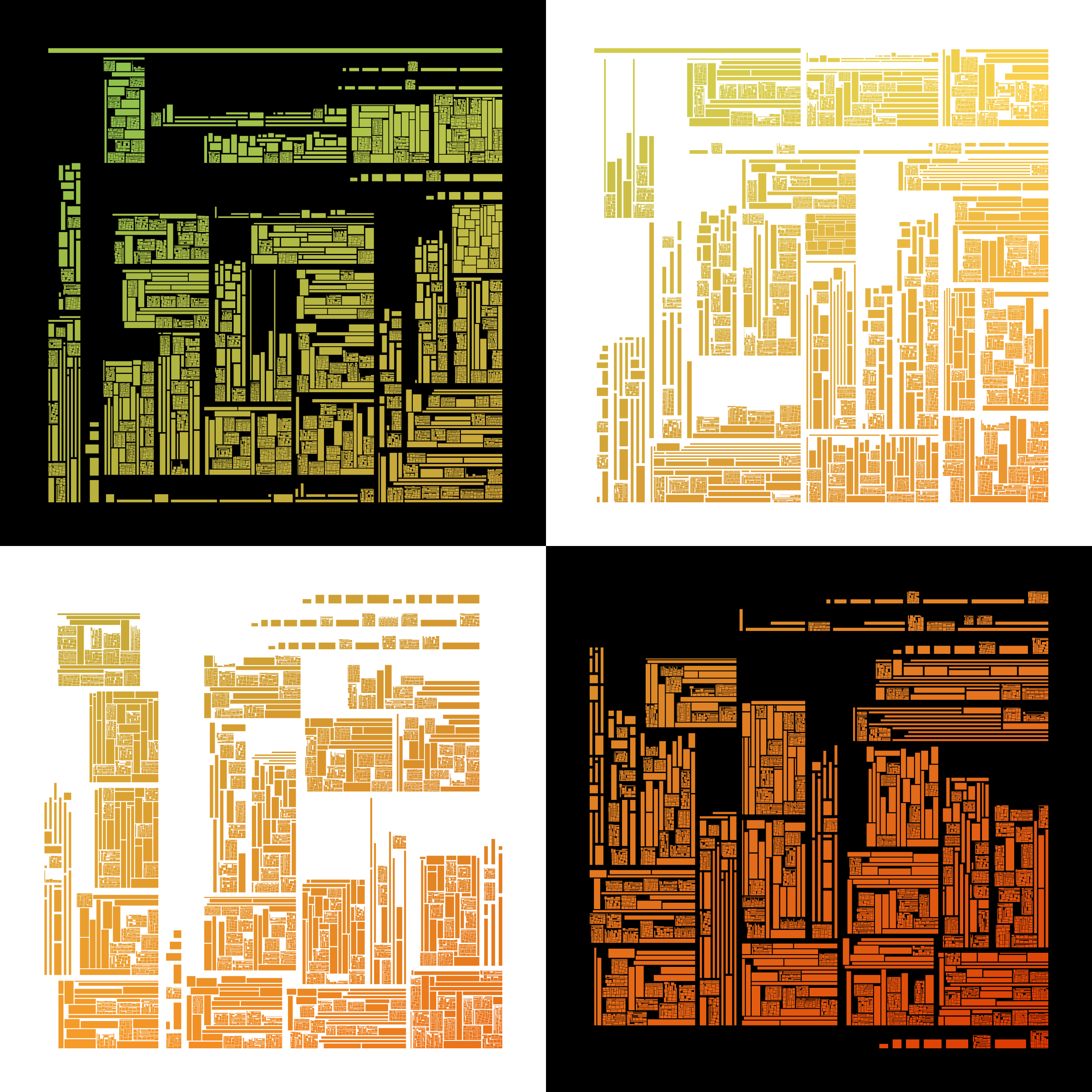 Art Blocks - Art Blocks v2 - Recursion #153 - NFT # 192000153