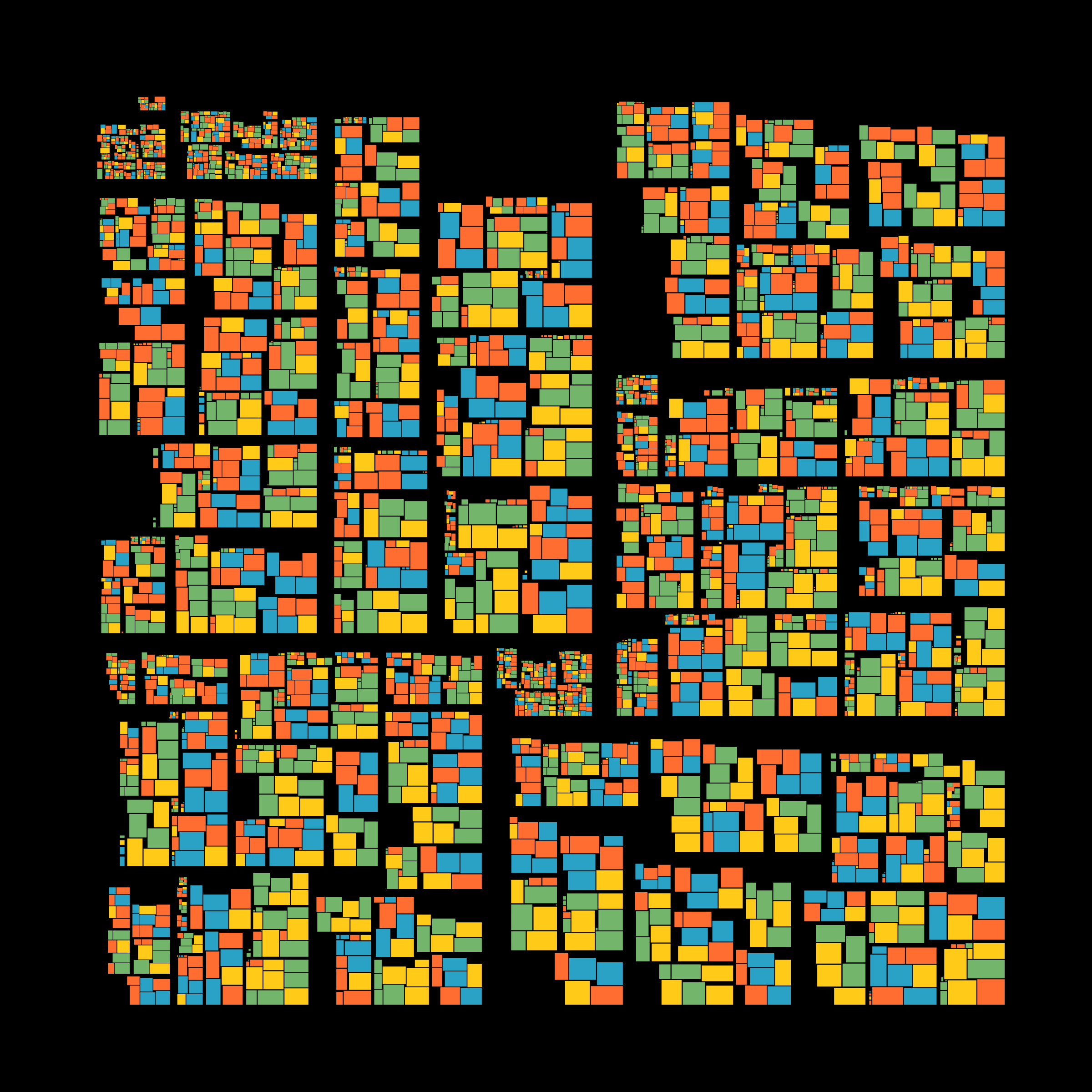 Art Blocks - Art Blocks v2 - Recursion #165 - NFT # 192000165