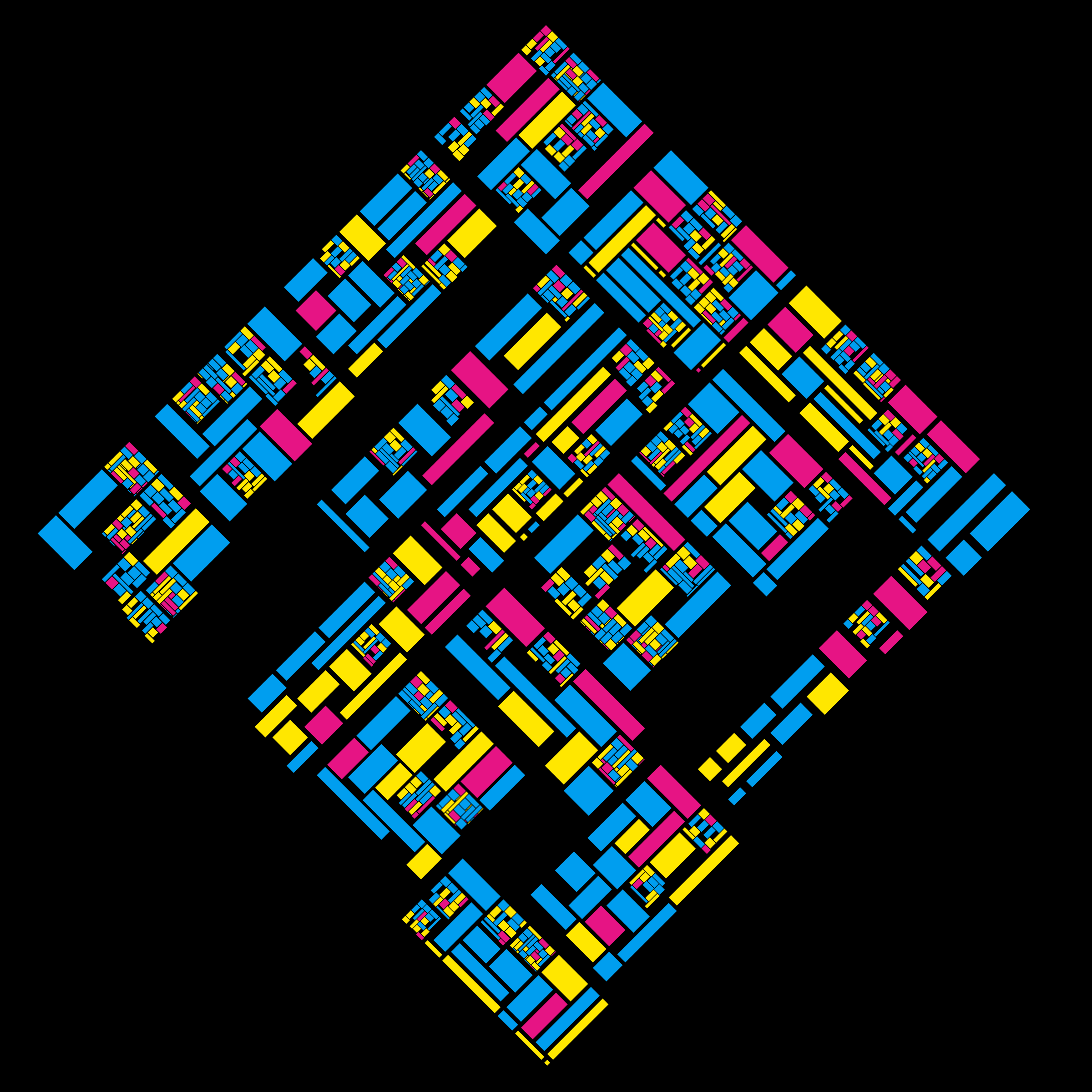 Art Blocks - Art Blocks v2 - Recursion #180 - NFT # 192000180