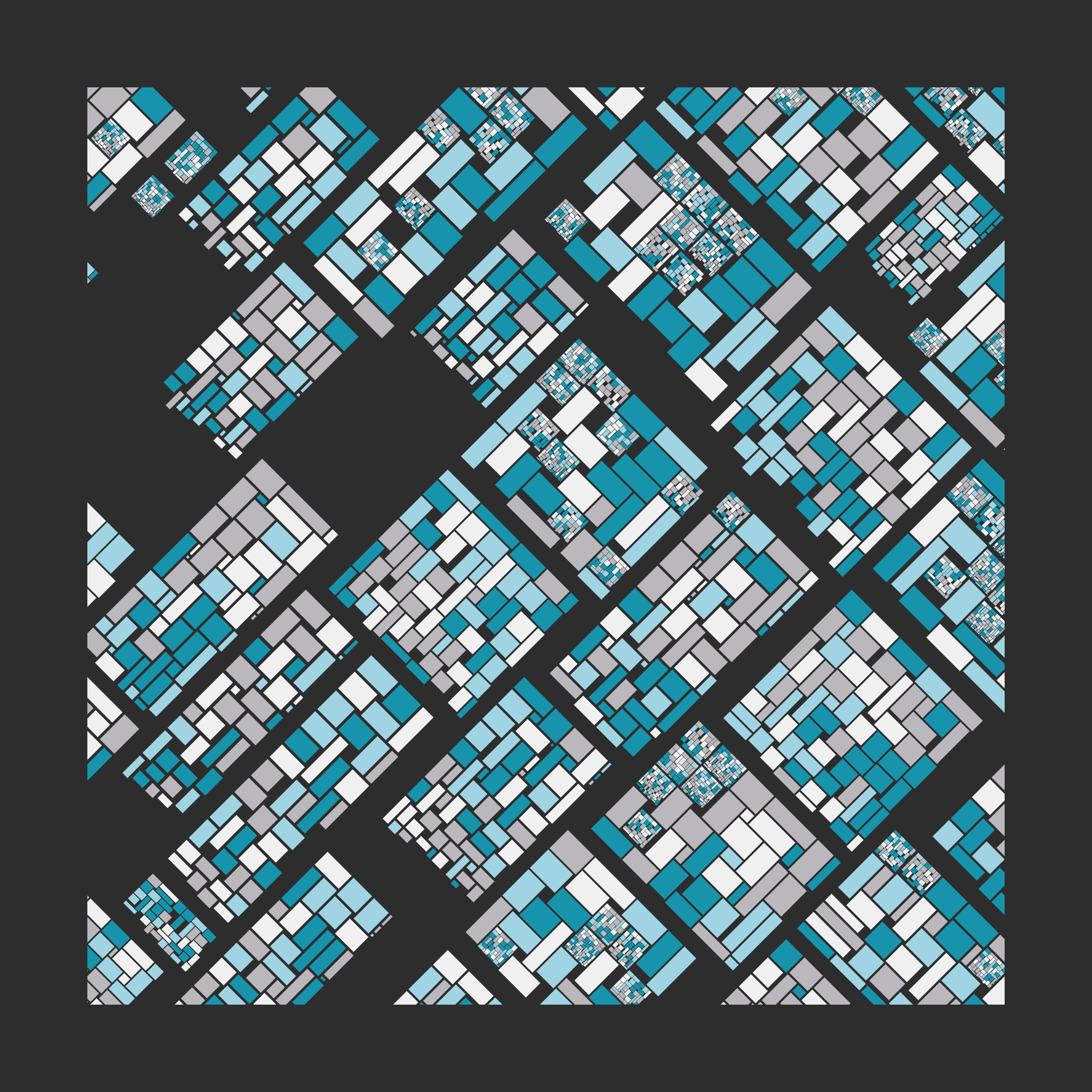 Art Blocks - Art Blocks v2 - Recursion #189 - NFT # 192000189