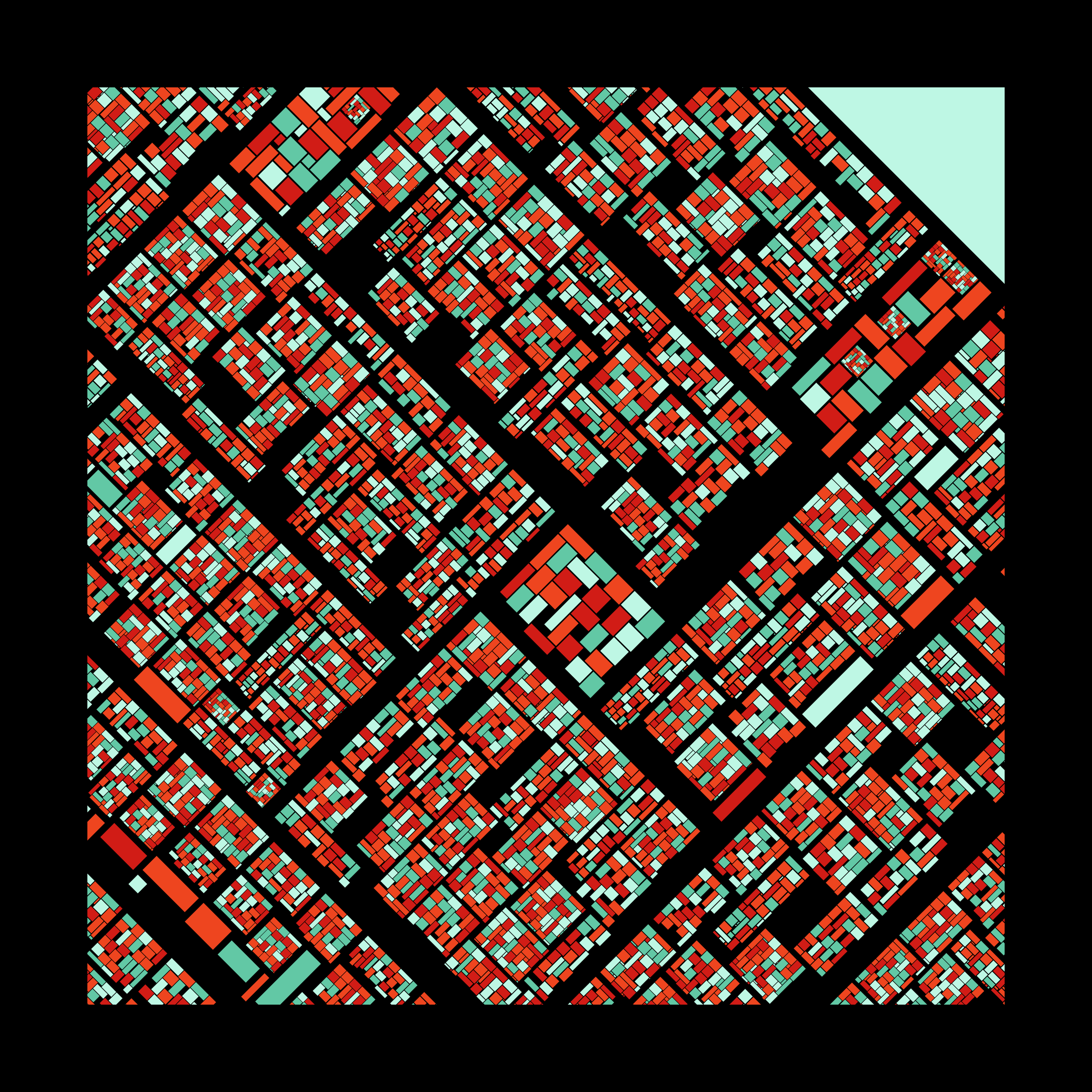 Art Blocks - Art Blocks v2 - Recursion #220 - NFT # 192000220