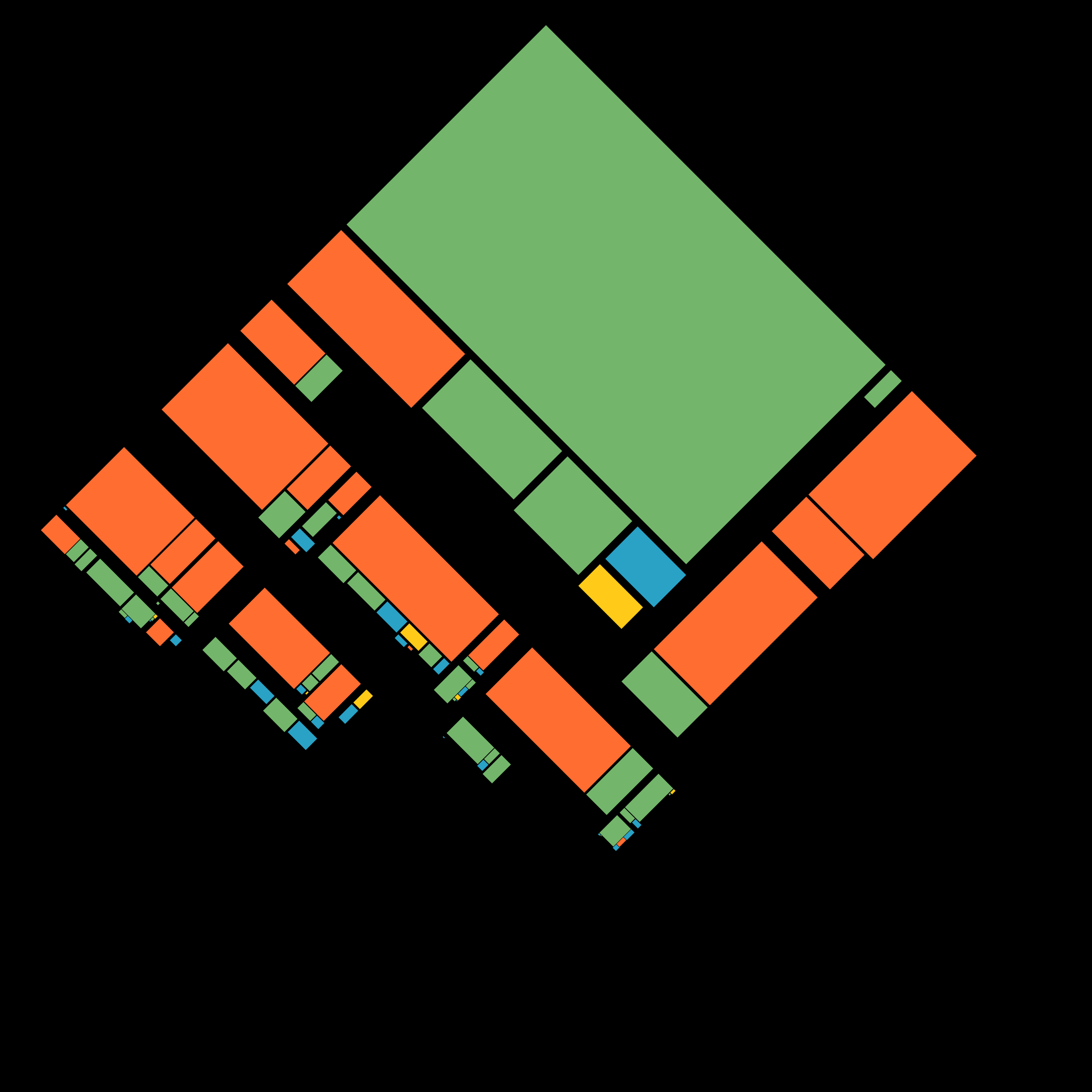 Art Blocks - Art Blocks v2 - Recursion #231 - NFT # 192000231