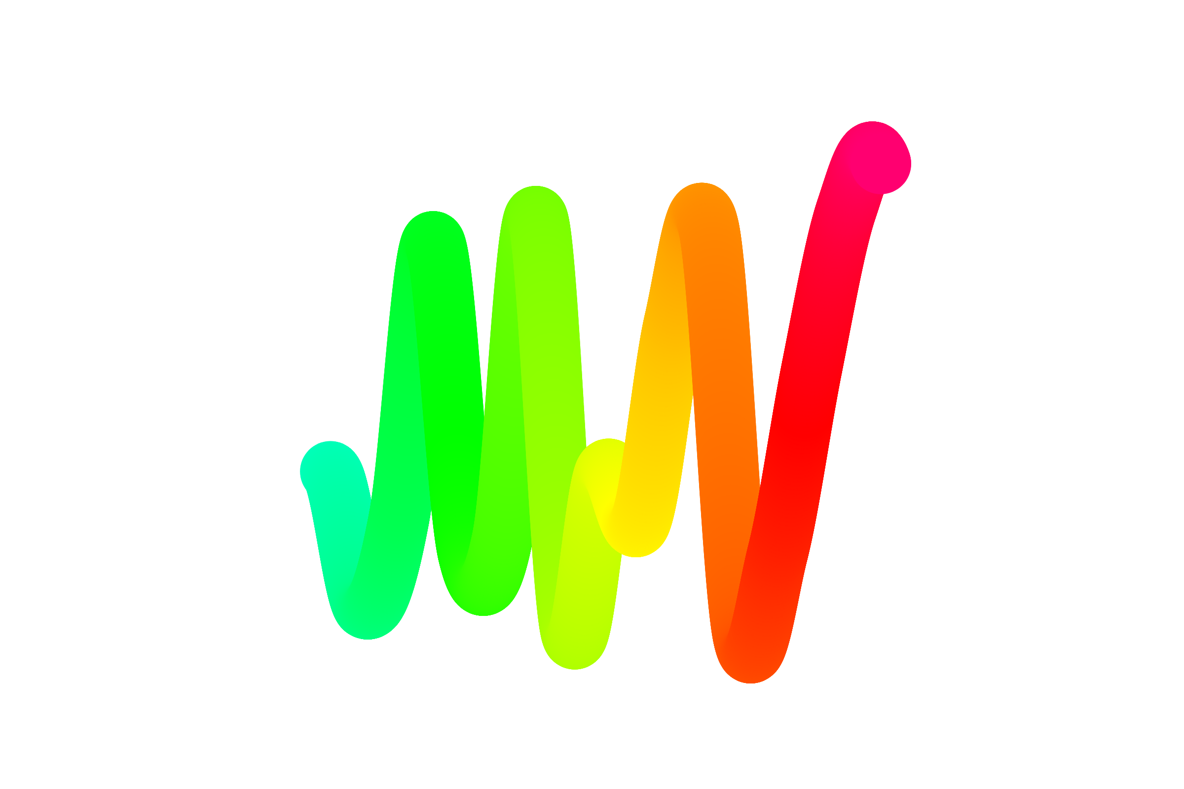 Art Blocks - Art Blocks v1 - Chromie Squiggle #197 - NFT # 197